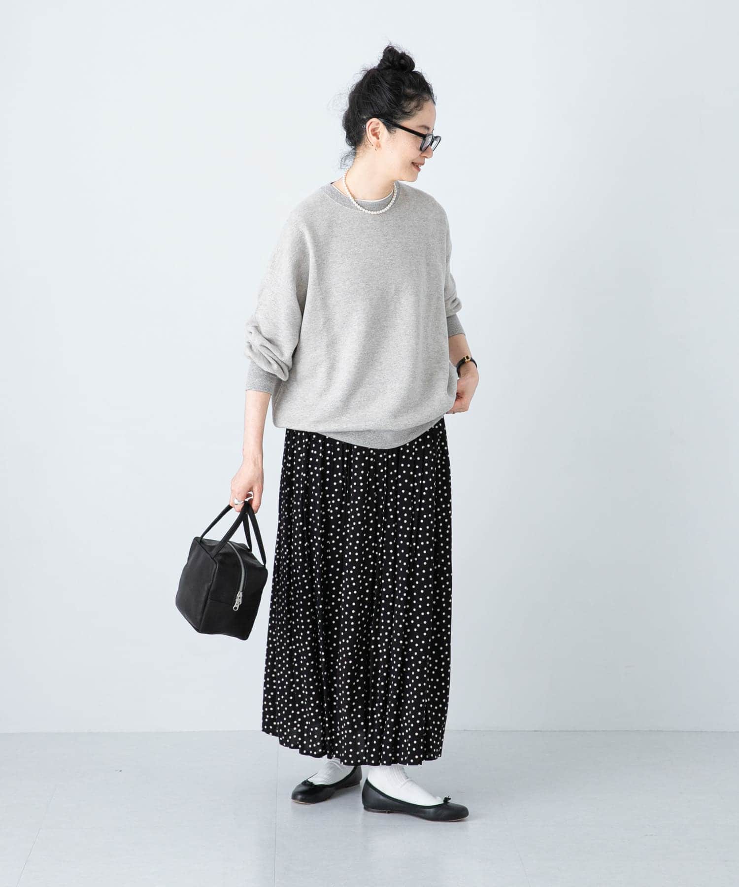 かぐれ⭐︎リネンドットスカート かぐれ（カグレ）の「リネンドットスカート（スカート）」 - WEAR