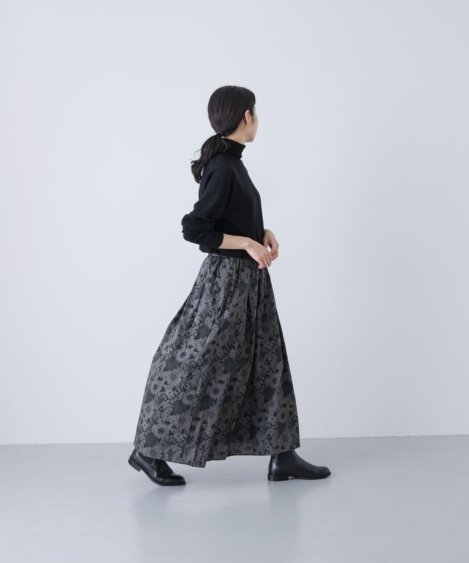 大人気【一度着用】かぐれ リバティ スカート かぐれ｜リバティプリントスカート | Rakuten Fashion(楽天