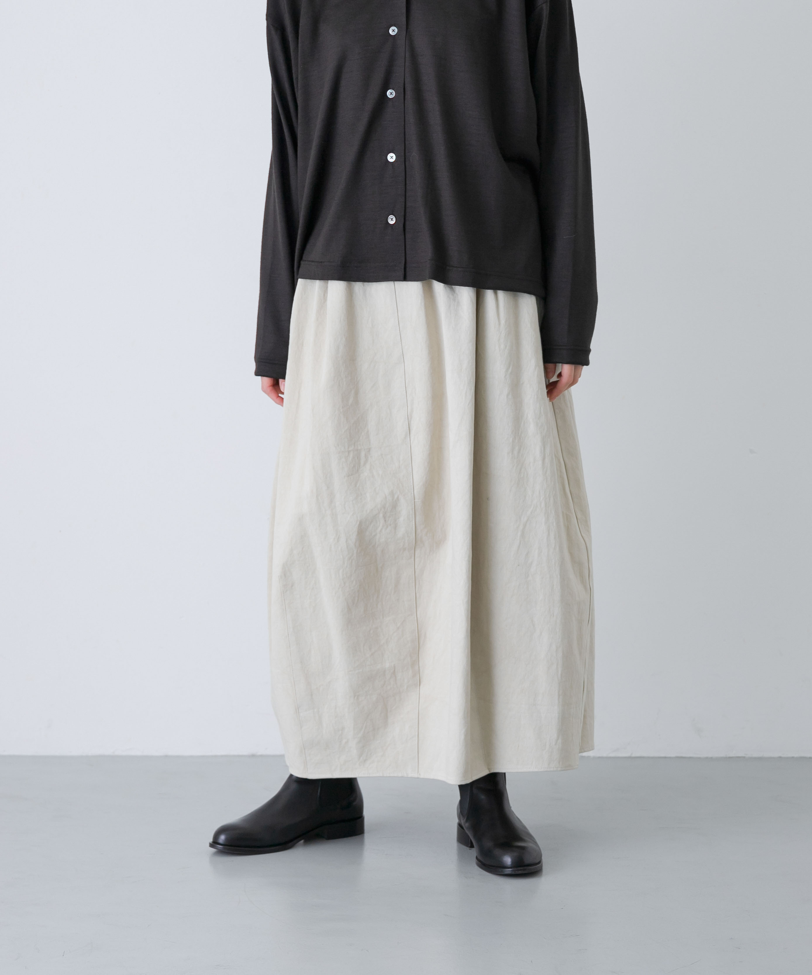 コットンコクーンスカート