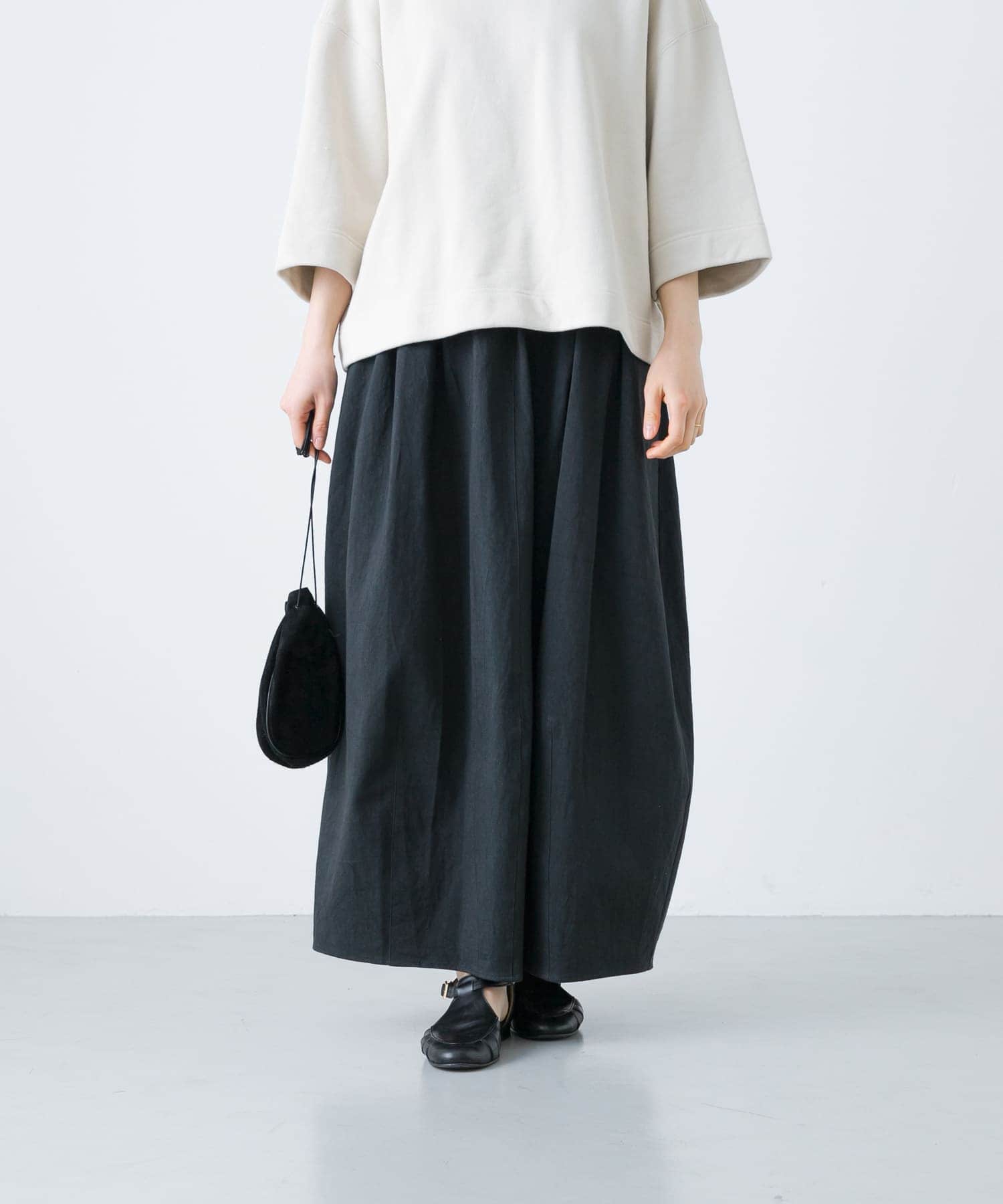 コットンコクーンスカート