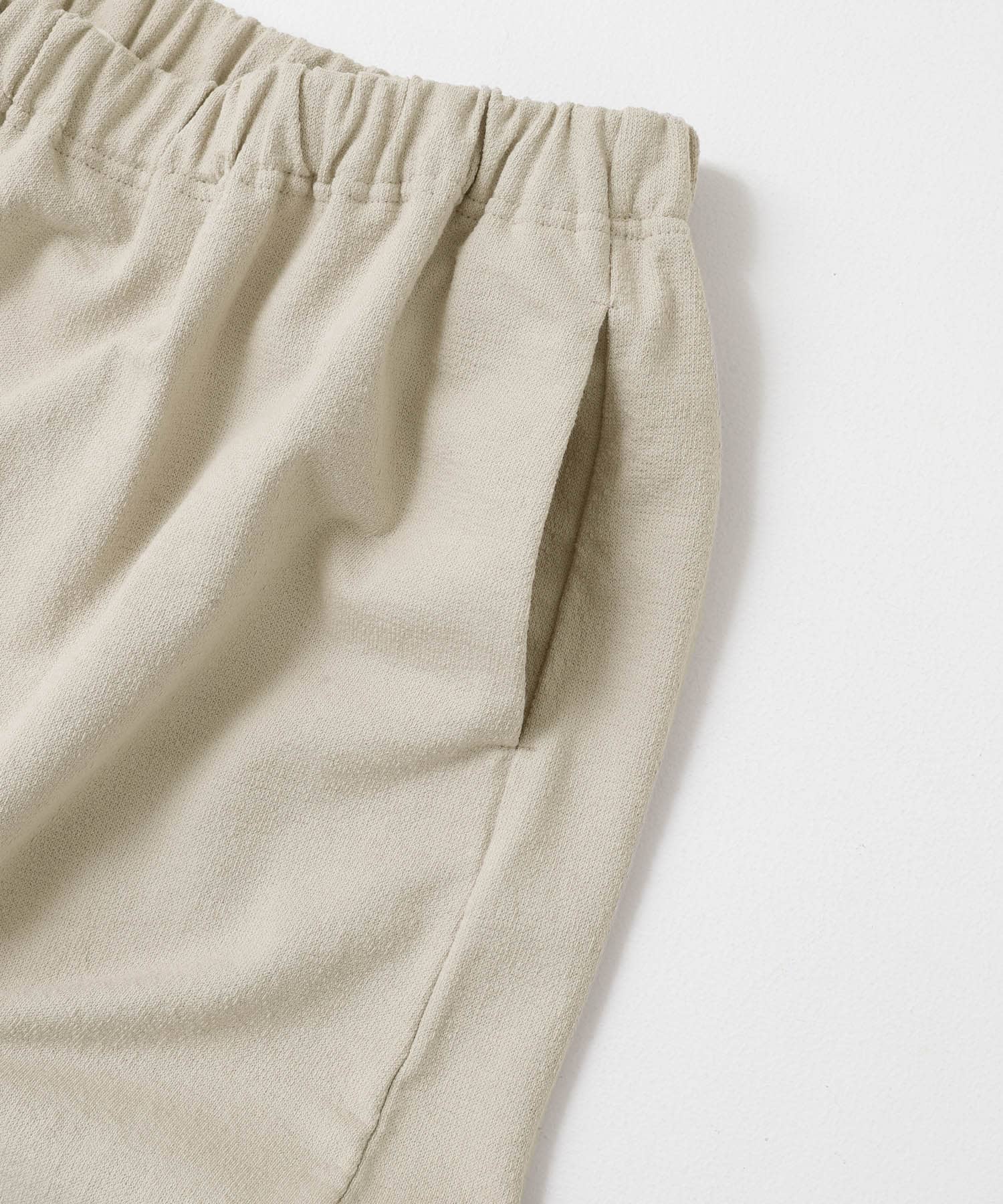 ドライコットンストレートスカート L.BEIGE FREE
