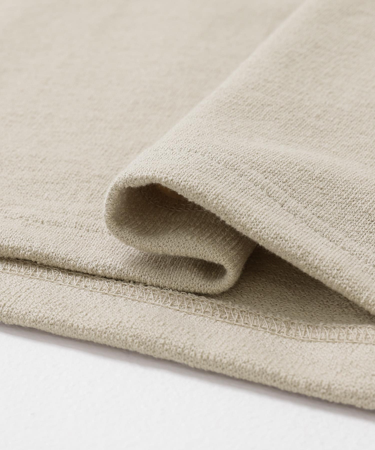 ドライコットンストレートスカート L.BEIGE FREE