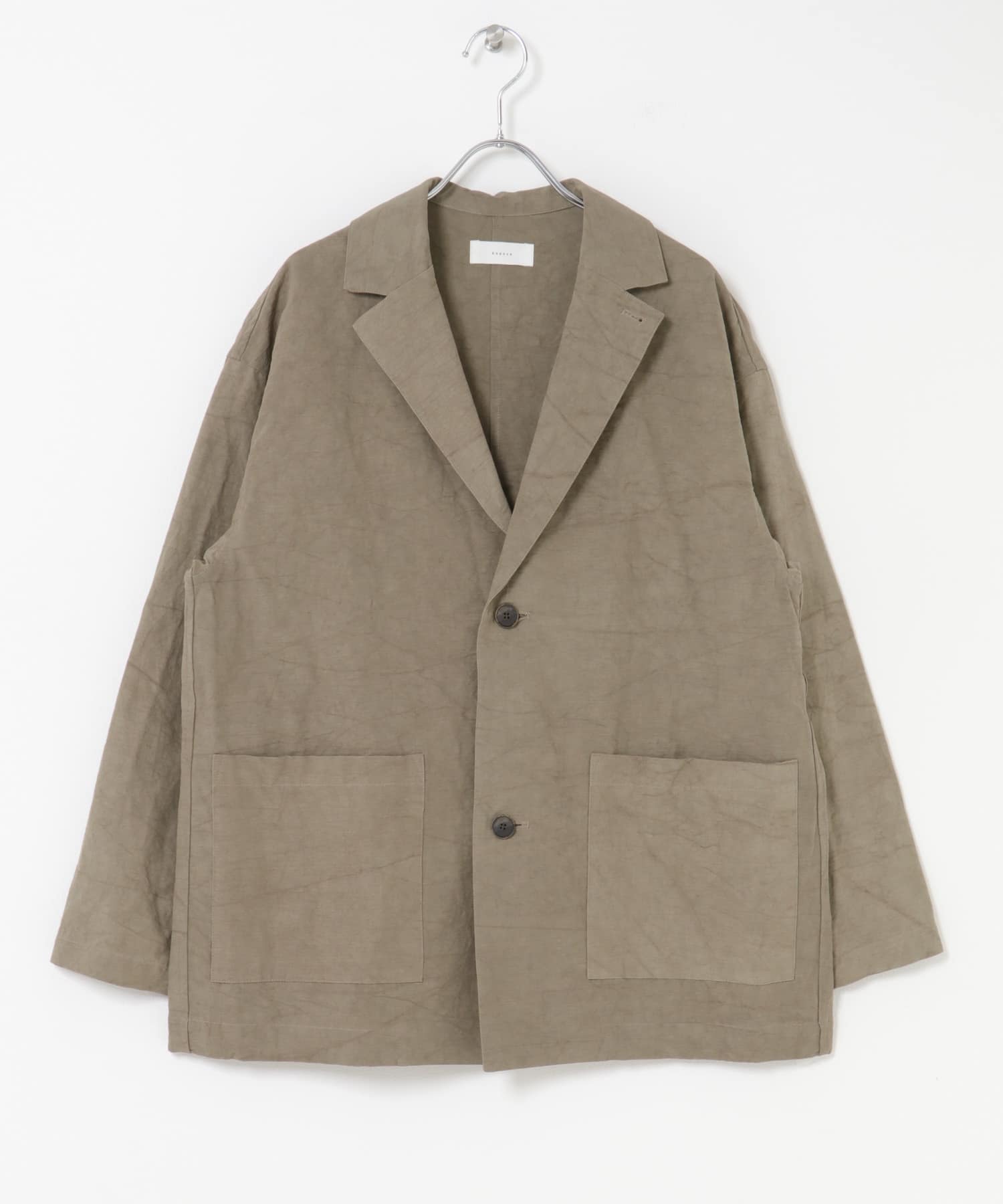 『ユニセックス』Tailored jacket MOCHA 1
