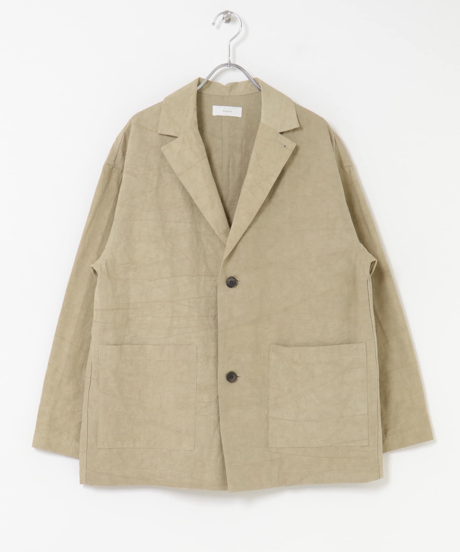 『ユニセックス』Tailored jacket BEIGE 1