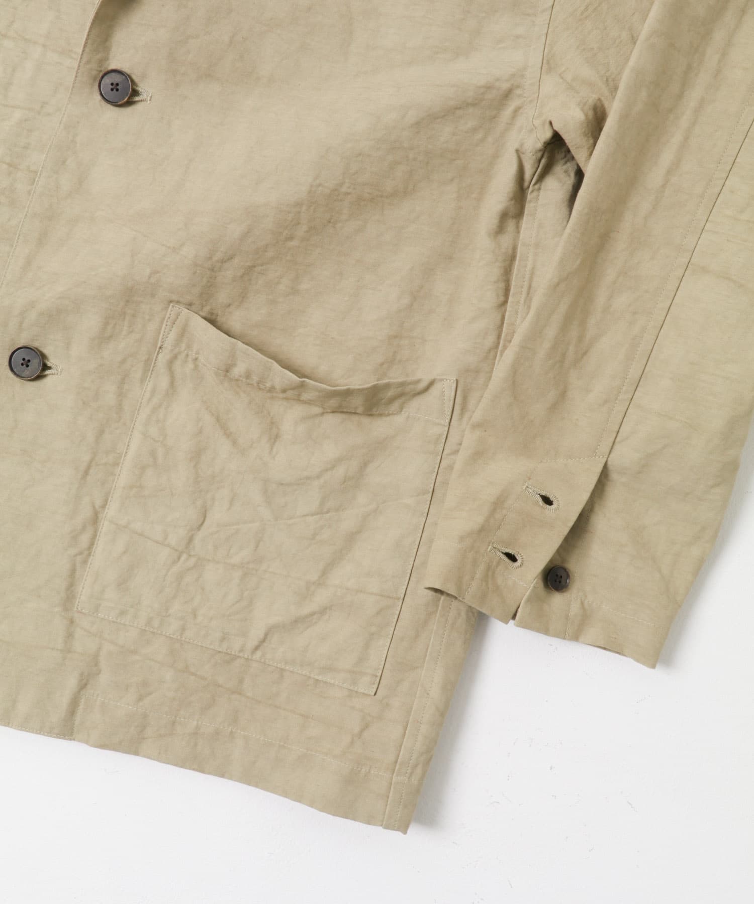 『ユニセックス』Tailored jacket BEIGE 1
