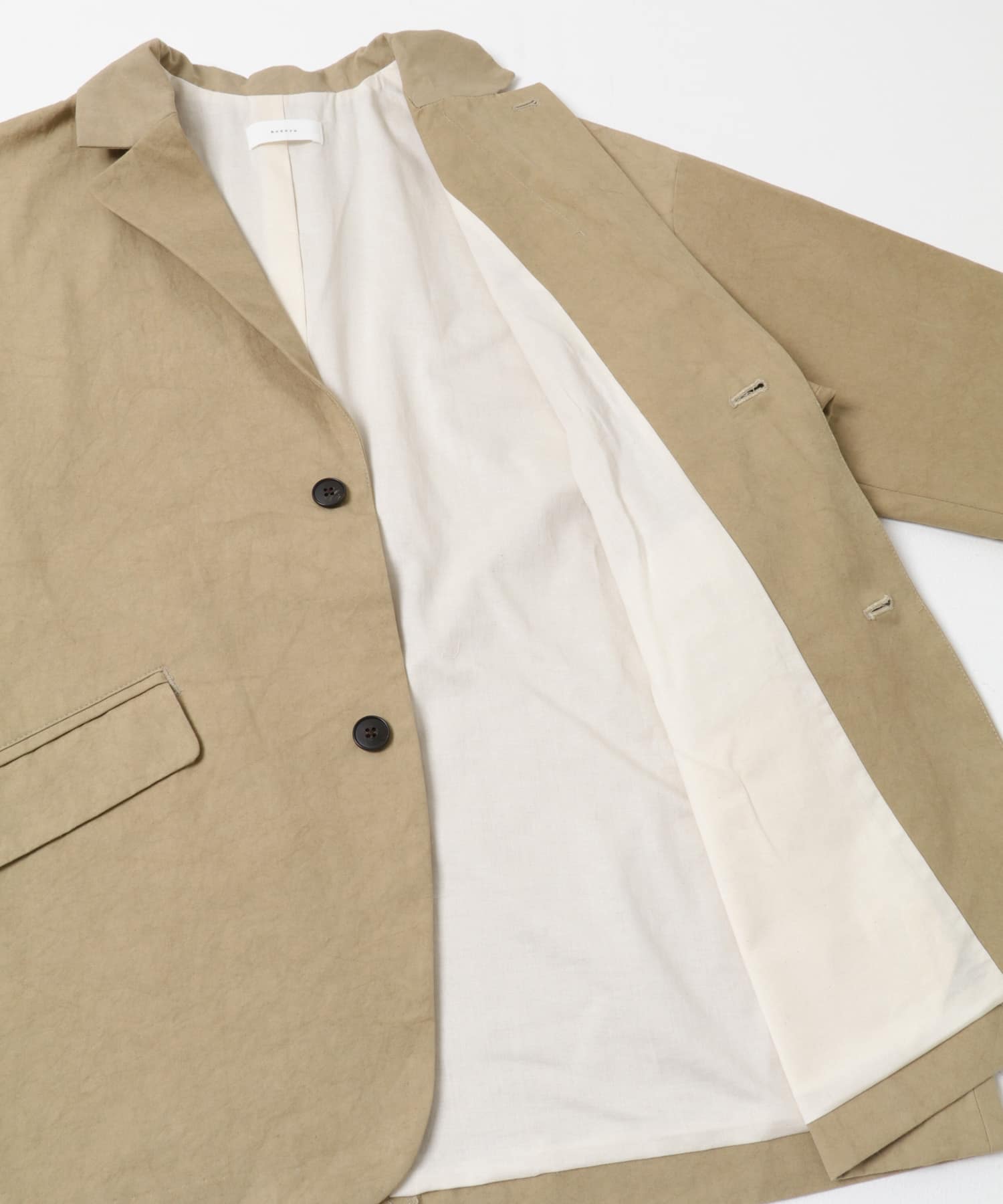 Tailored jacket ｗ/lining BEIGE FREE