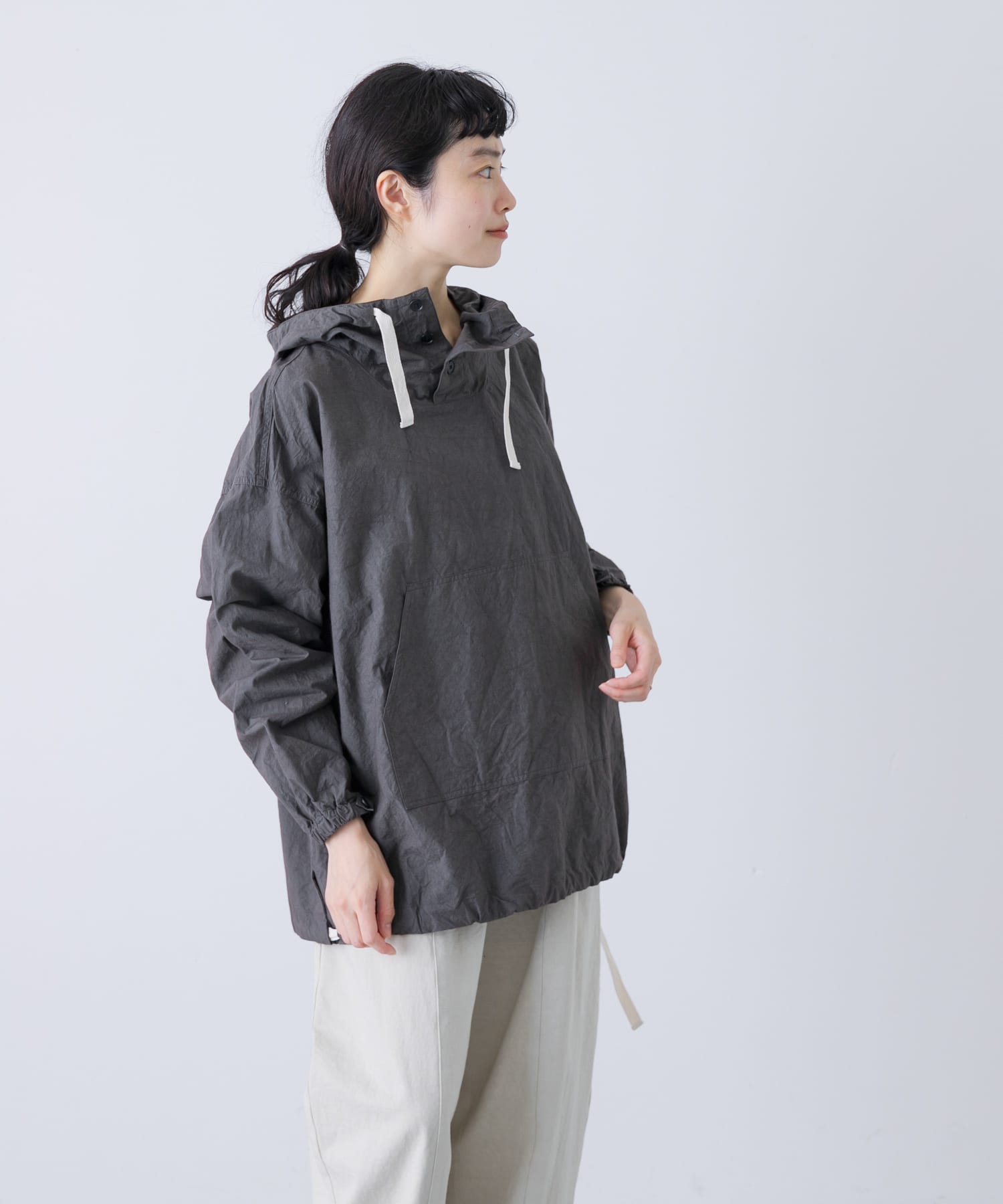 Cotton anorak