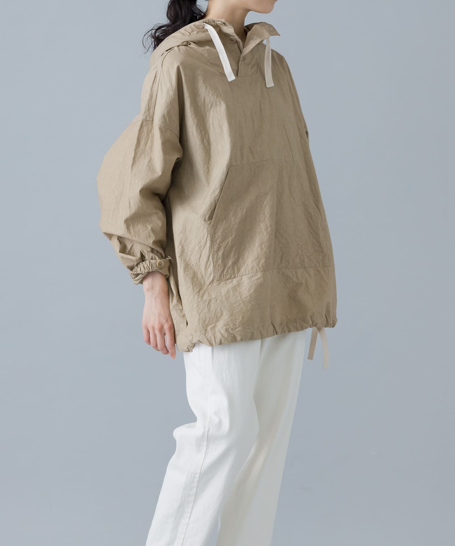 Cotton anorak