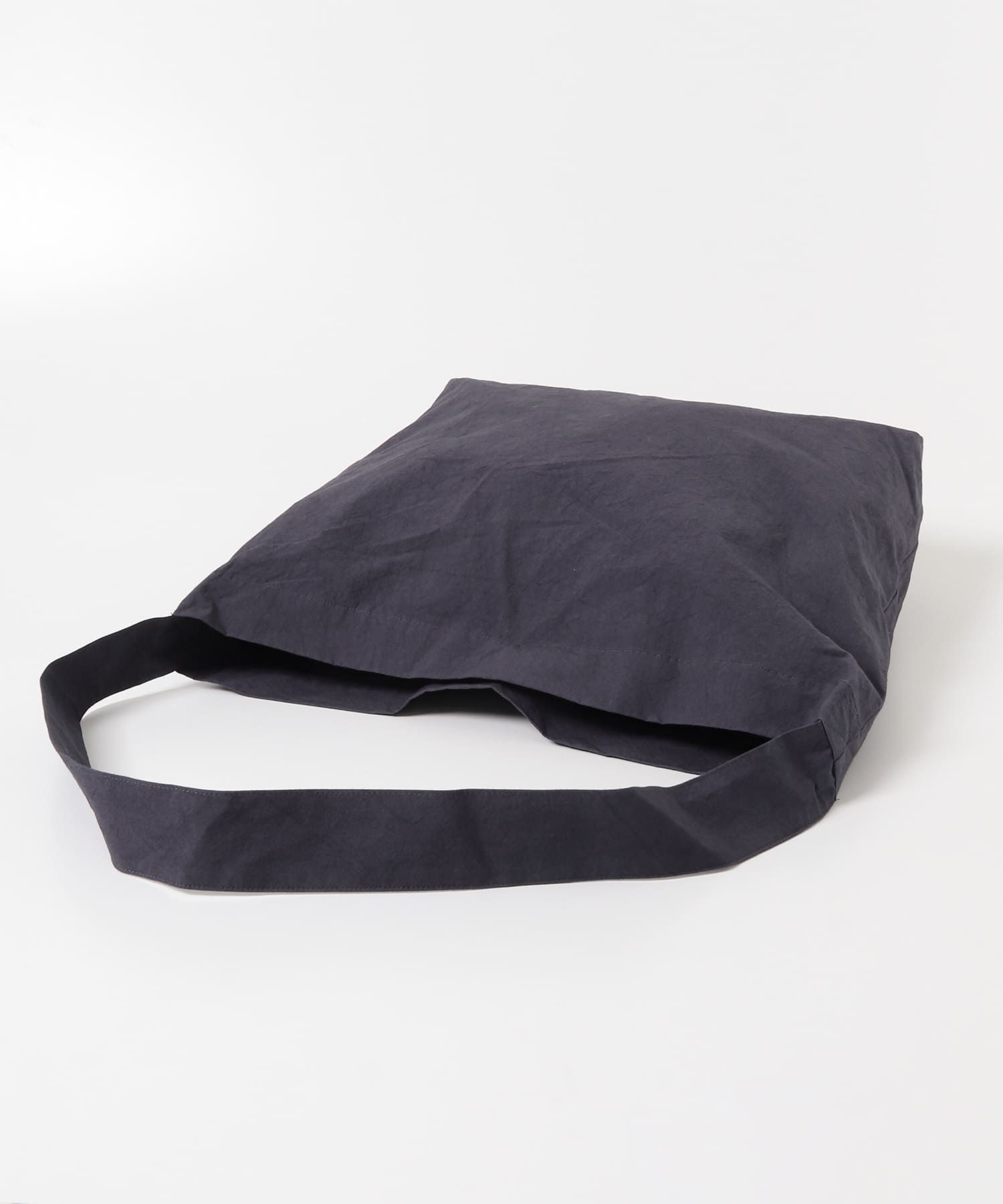 コットンショルダーバッグ NAVY FREE
