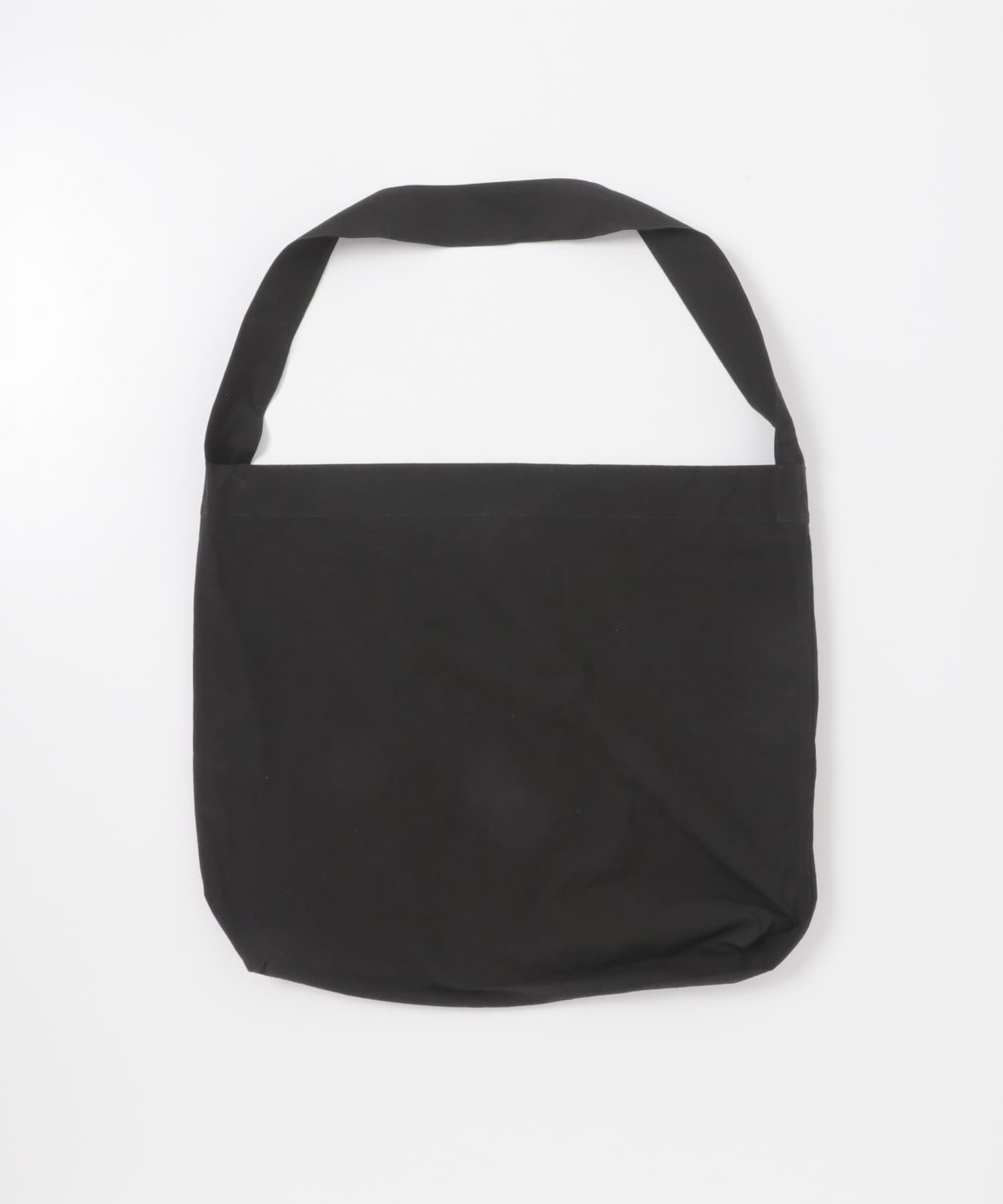 コットンショルダーバッグ BLACK FREE