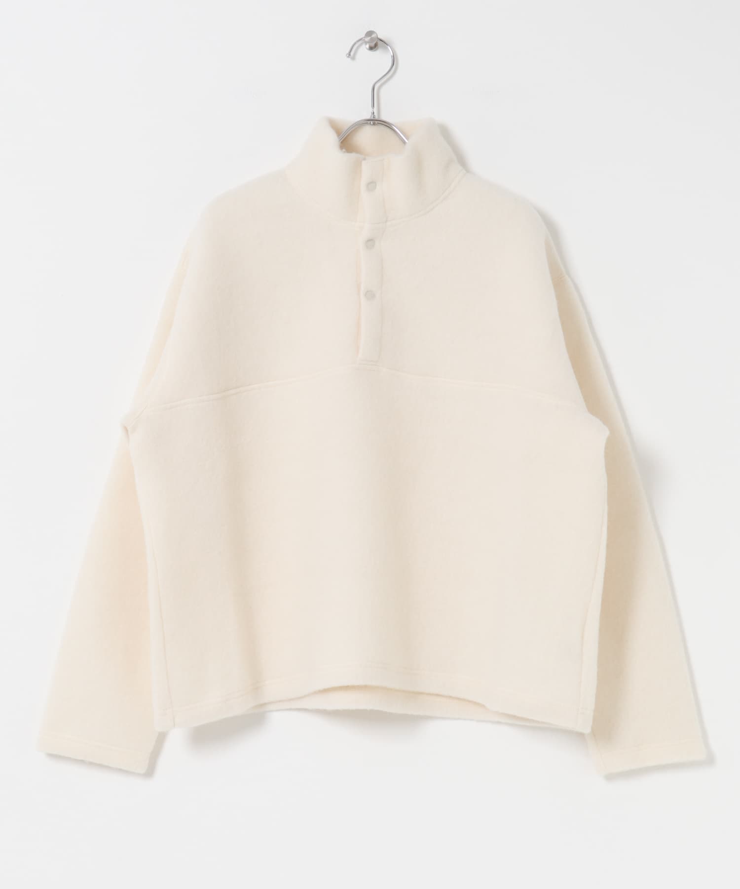 ウールコットンフリースプルオーバー OFF Free