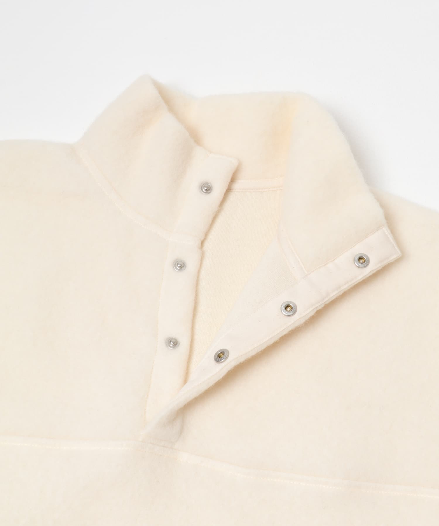 ウールコットンフリースプルオーバー OFF Free