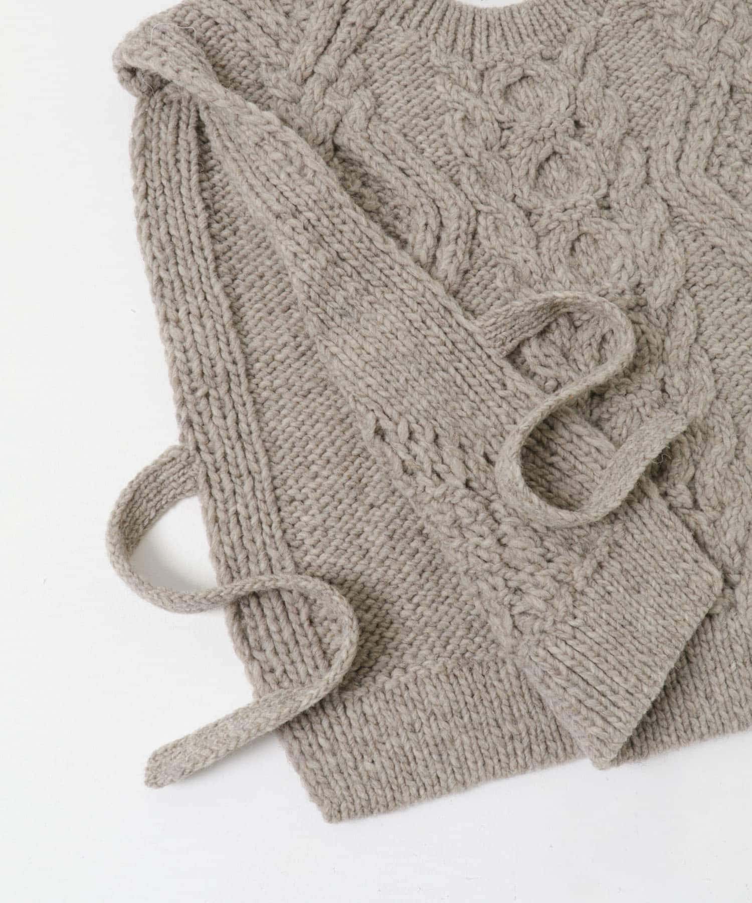 ペルーアランニットベスト GRAY FREE