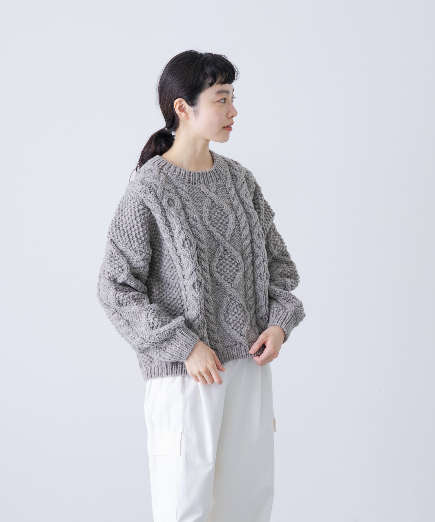 ペルーアランプルオーバーニット