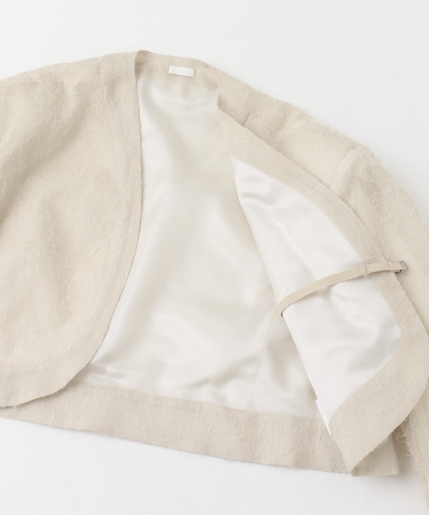 SEEALL　SHORT SCALE JACKET NATURAL 38