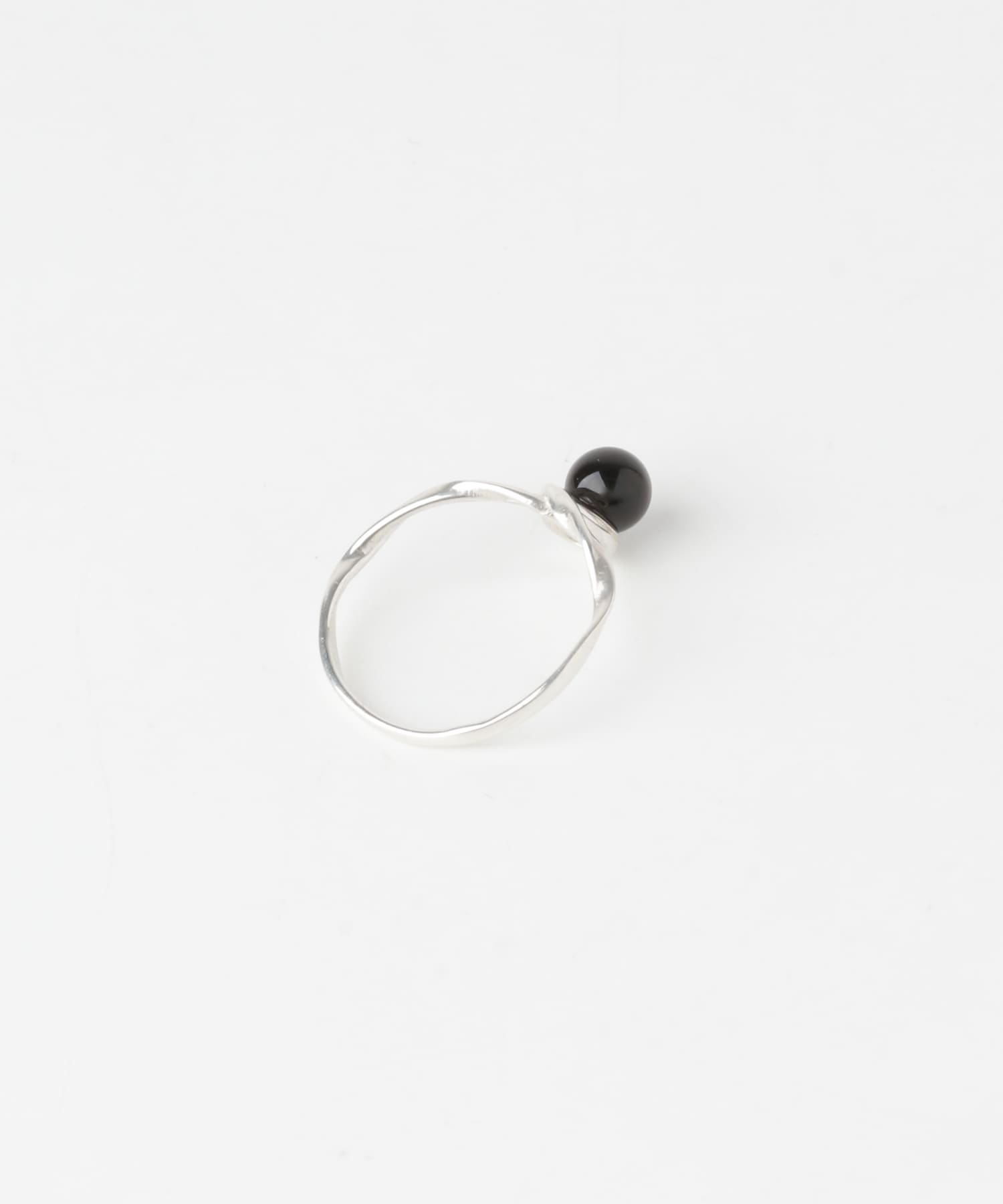 Aperdiem　Twirl Onyx Ring(SV) Silver 11