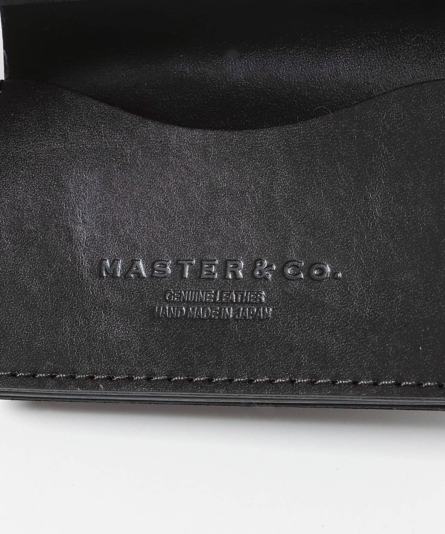 MASTER&Co.　SADDLE PULL UP MINI PURSE BLACK FREE