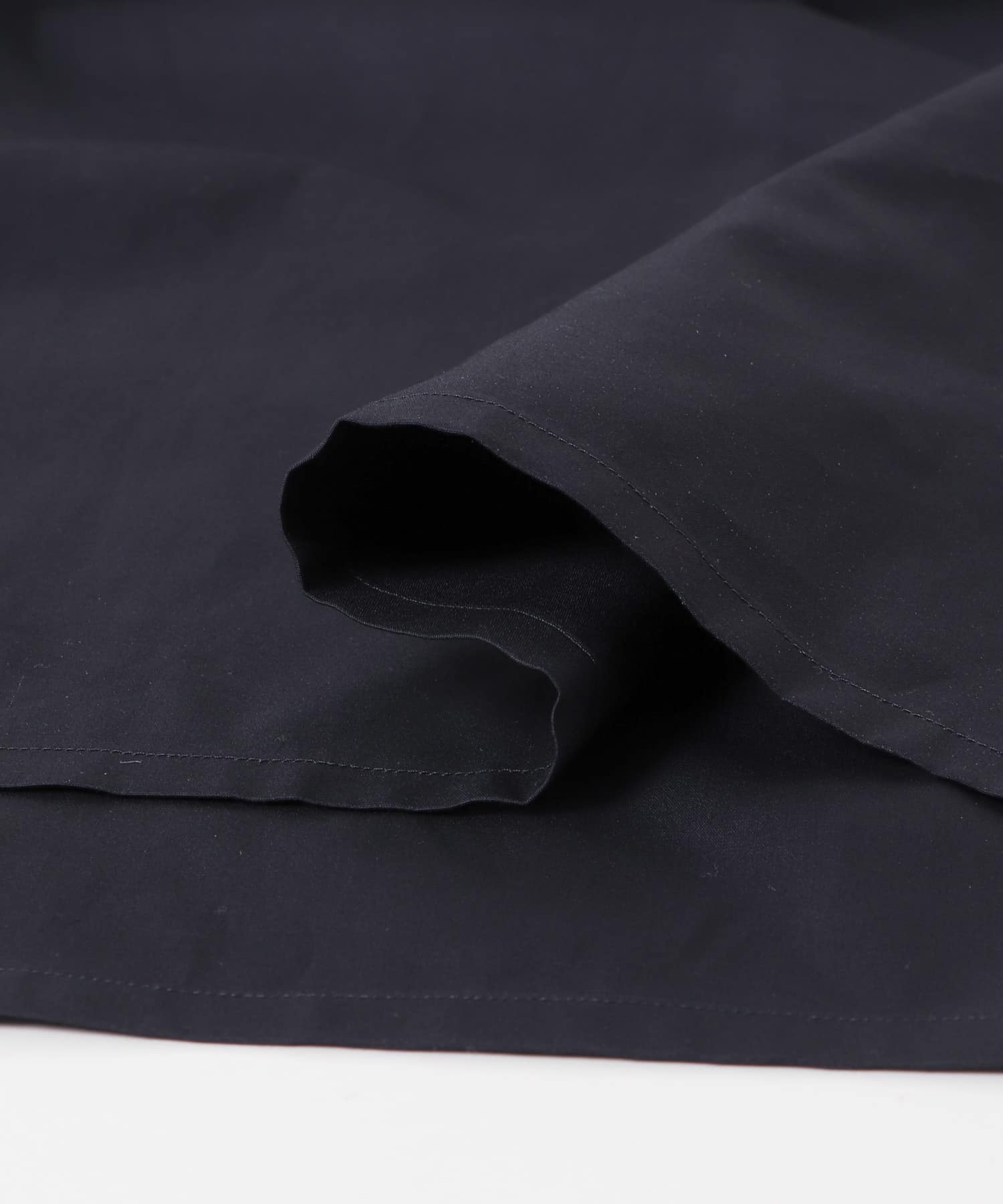 YLEVE　COTTON TYPEWRITER SHIRTS NAVY 1