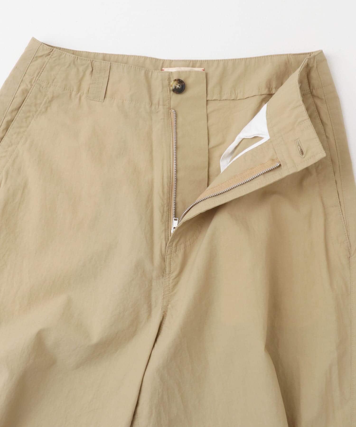MEYAME　SIDE LINE WIDE PANTS BEIGE 0