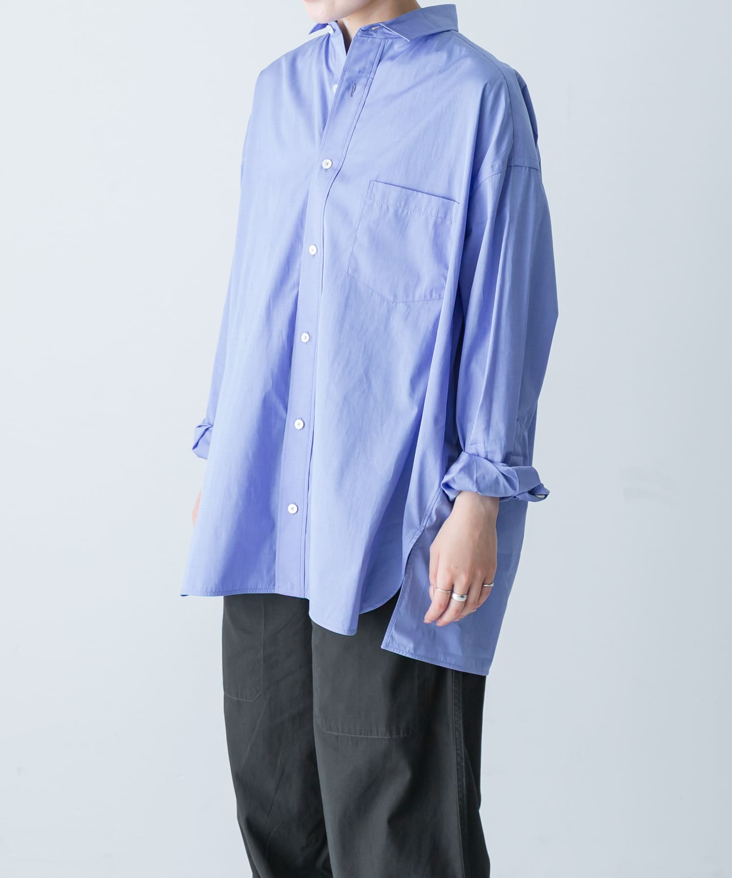 TICCA　スクエアビッグシャツuni