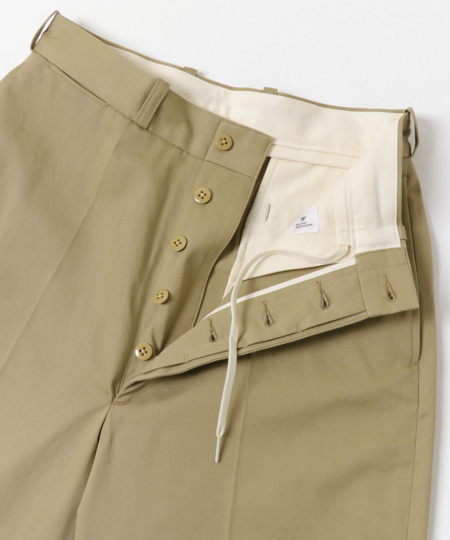 blurhmsROOTSTOCK　2046D Chino Pants DustyBeige 0
