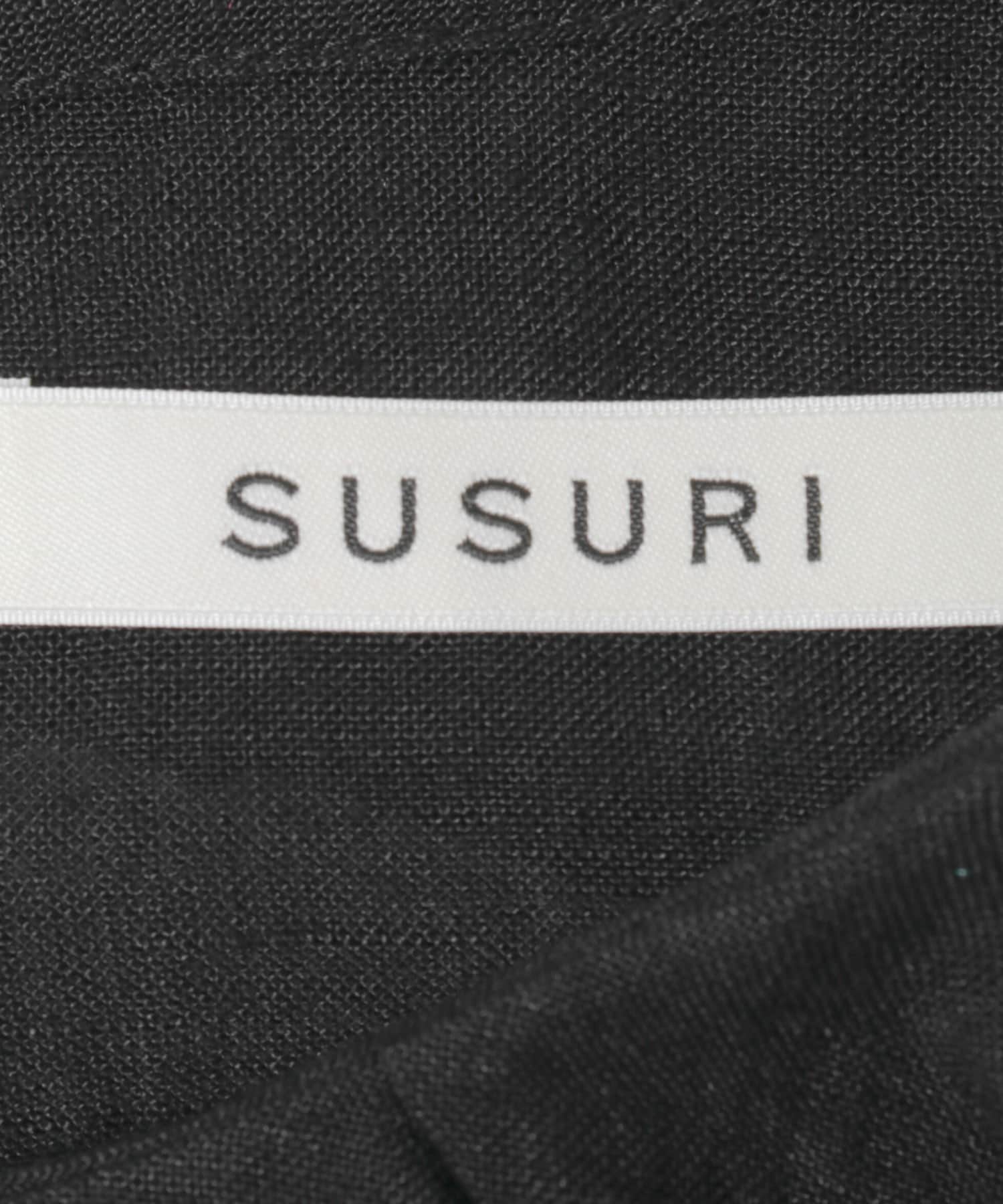 susuri　ルーメブラウス black 1