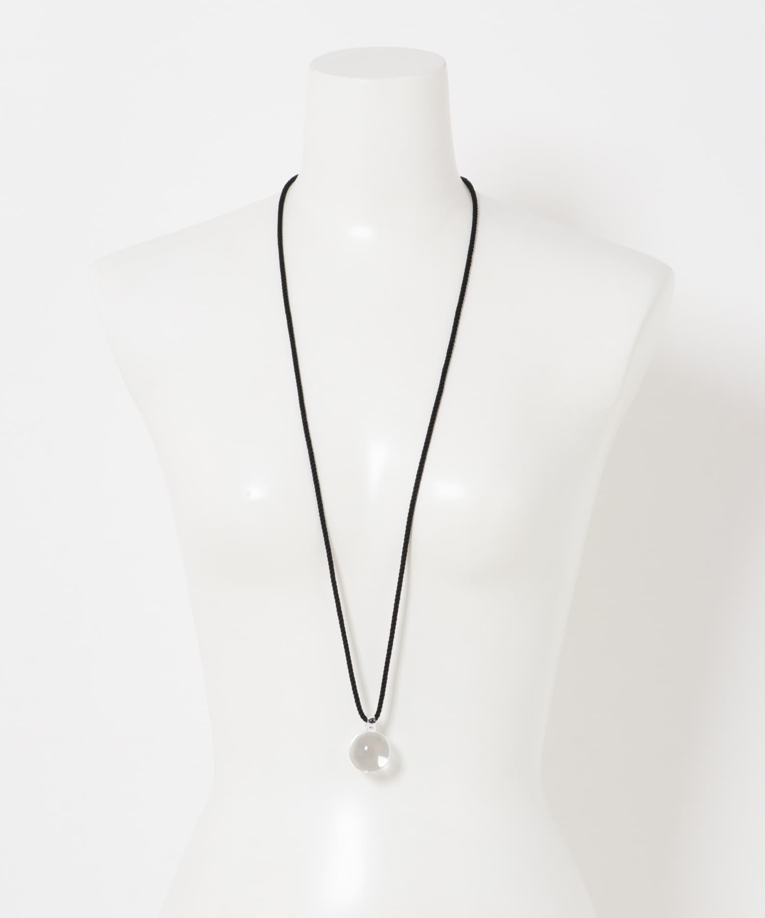 ANNIKA INEZ　GLASS DROP NECKLACE CLEAR FREE