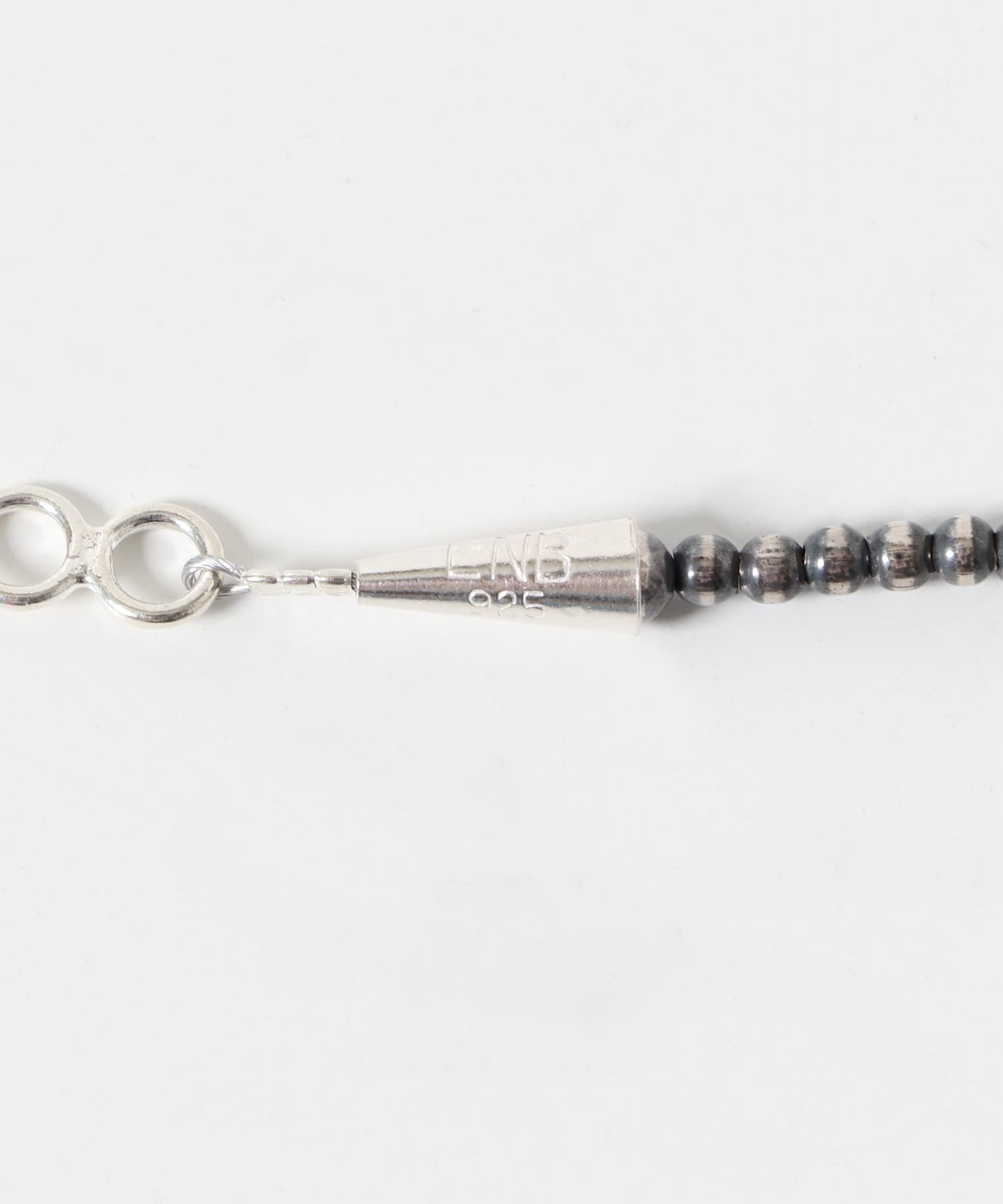 ERICKA NICOLAS BEGAY　Plain Design Necklace 50 OXIDIZED 50