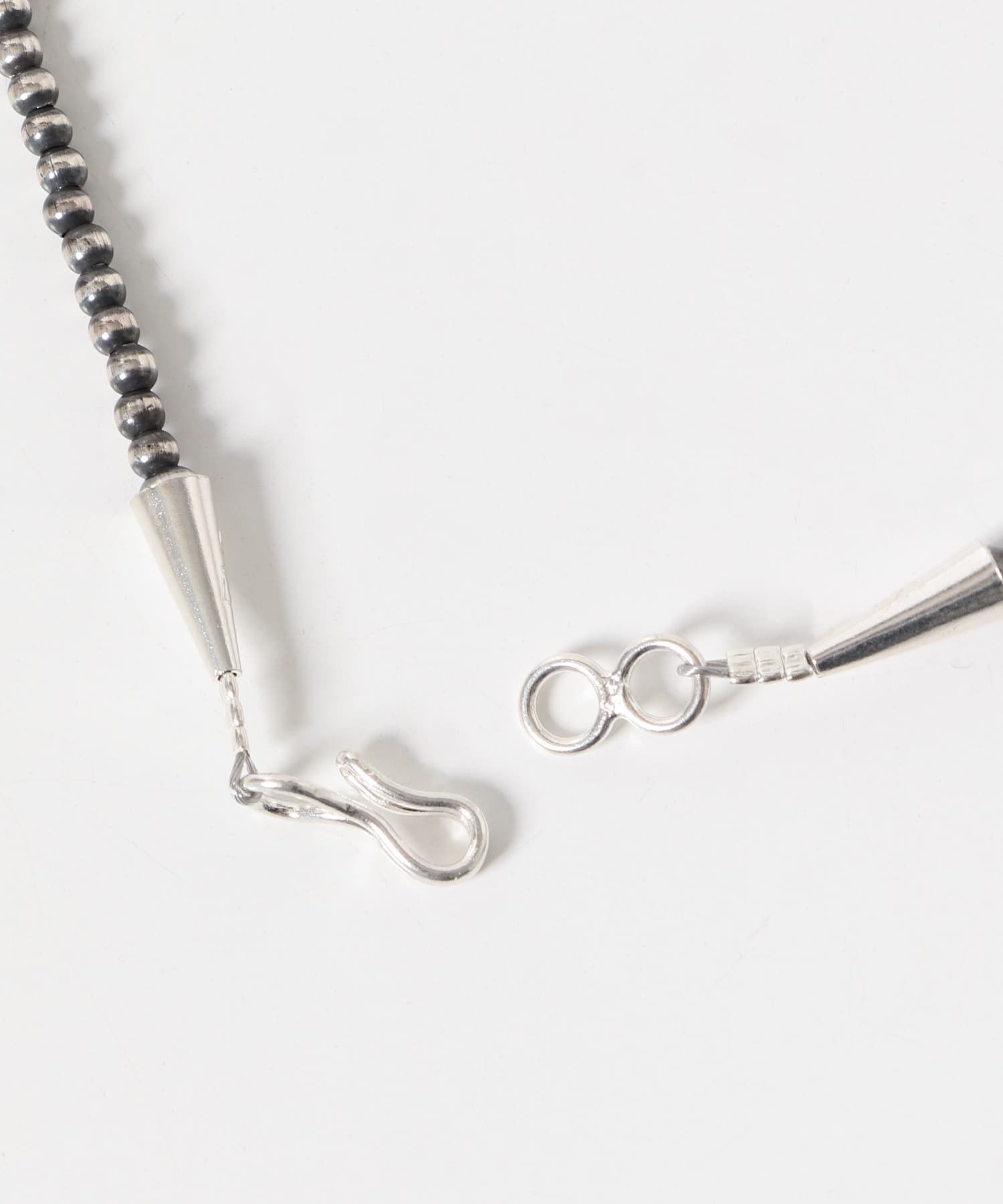 ERICKA NICOLAS BEGAY　Plain Design Necklace 50 OXIDIZED 50