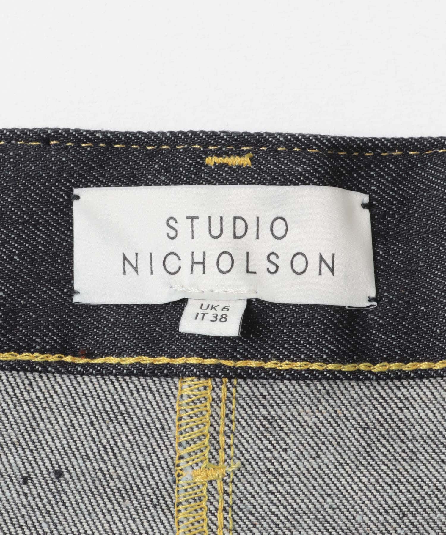 STUDIO NICHOLSON　CHALCO RAW INDIGO 00