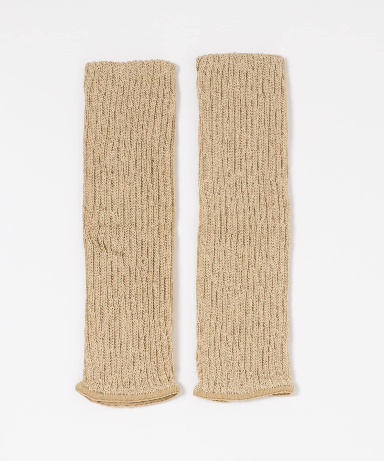 マルエーニット　レッグウォーマー L ナチュラル Long