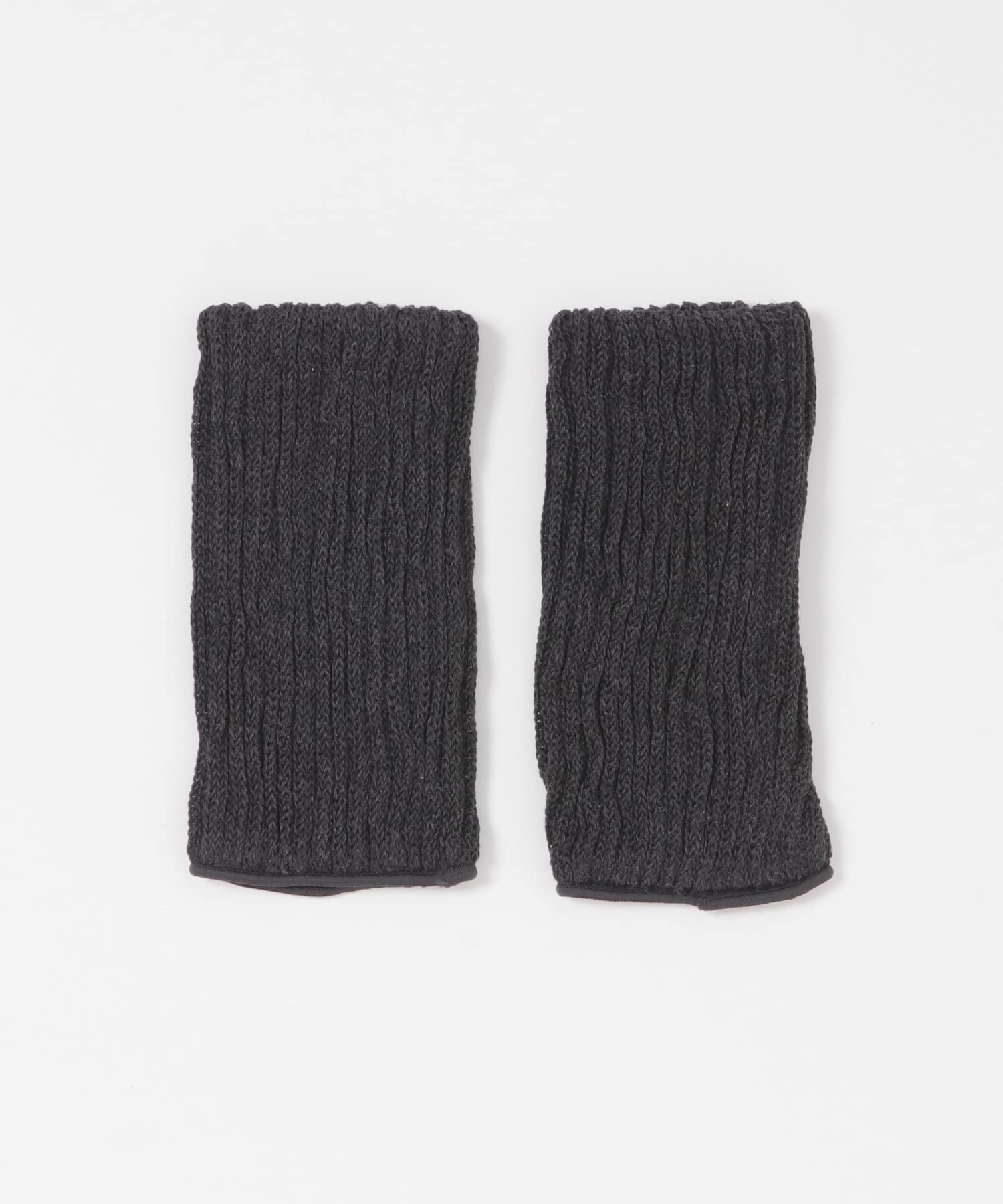 マルエーニット　レッグウォーマー S CHARCOAL Short