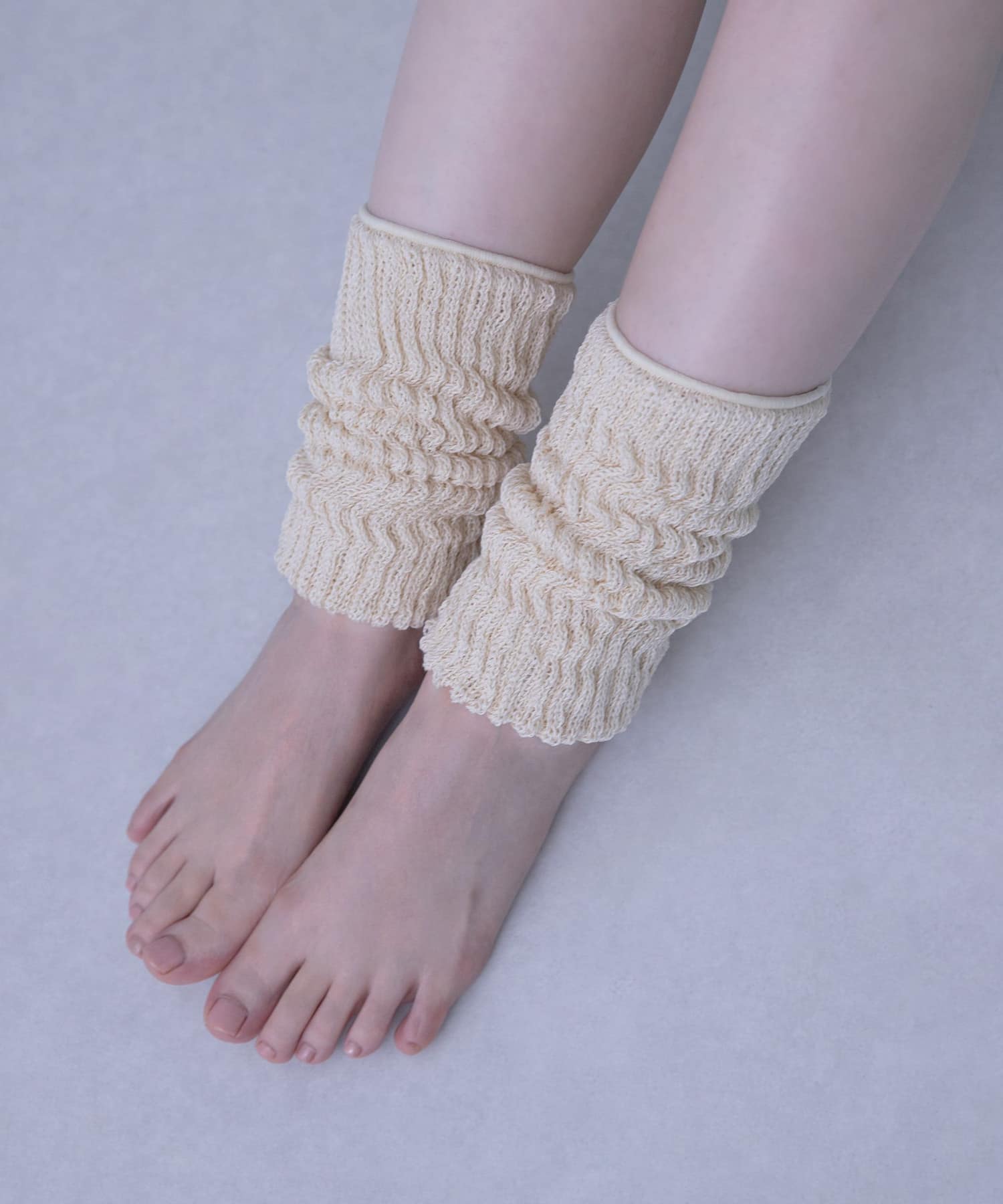 マルエーニット　レッグウォーマー S 生成 Short