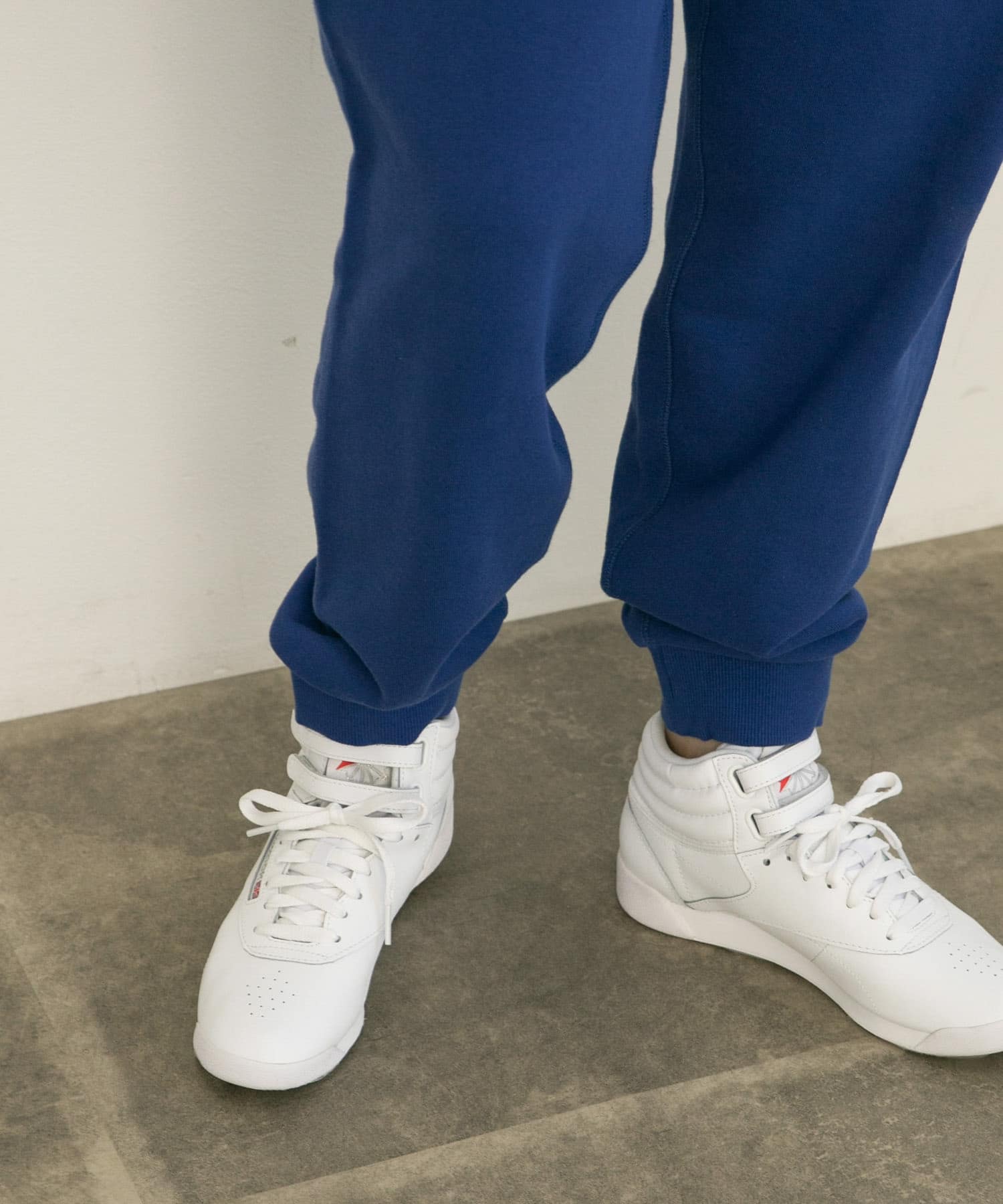 Reebok　FREE STYLE HI ホワイト/シルバー 23.5
