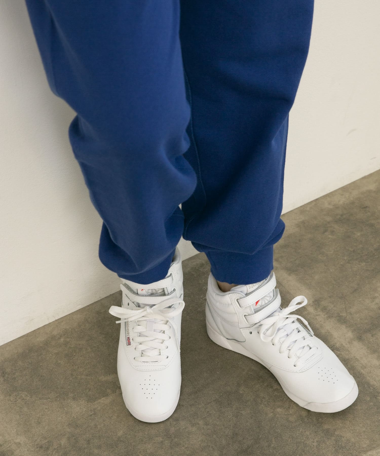 Reebok　FREE STYLE HI ホワイト/シルバー 23.5