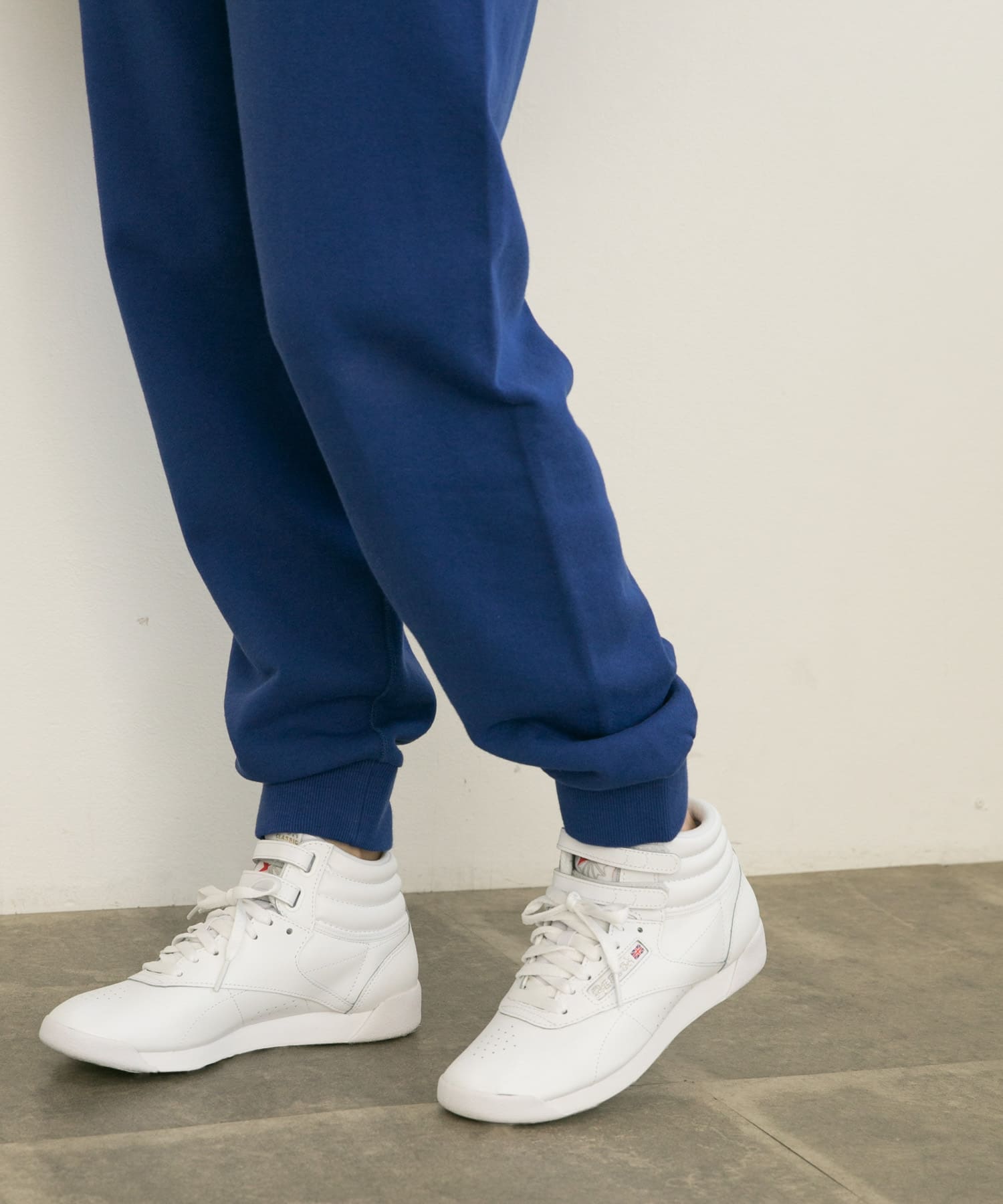 Reebok　FREE STYLE HI ホワイト/シルバー 23.5