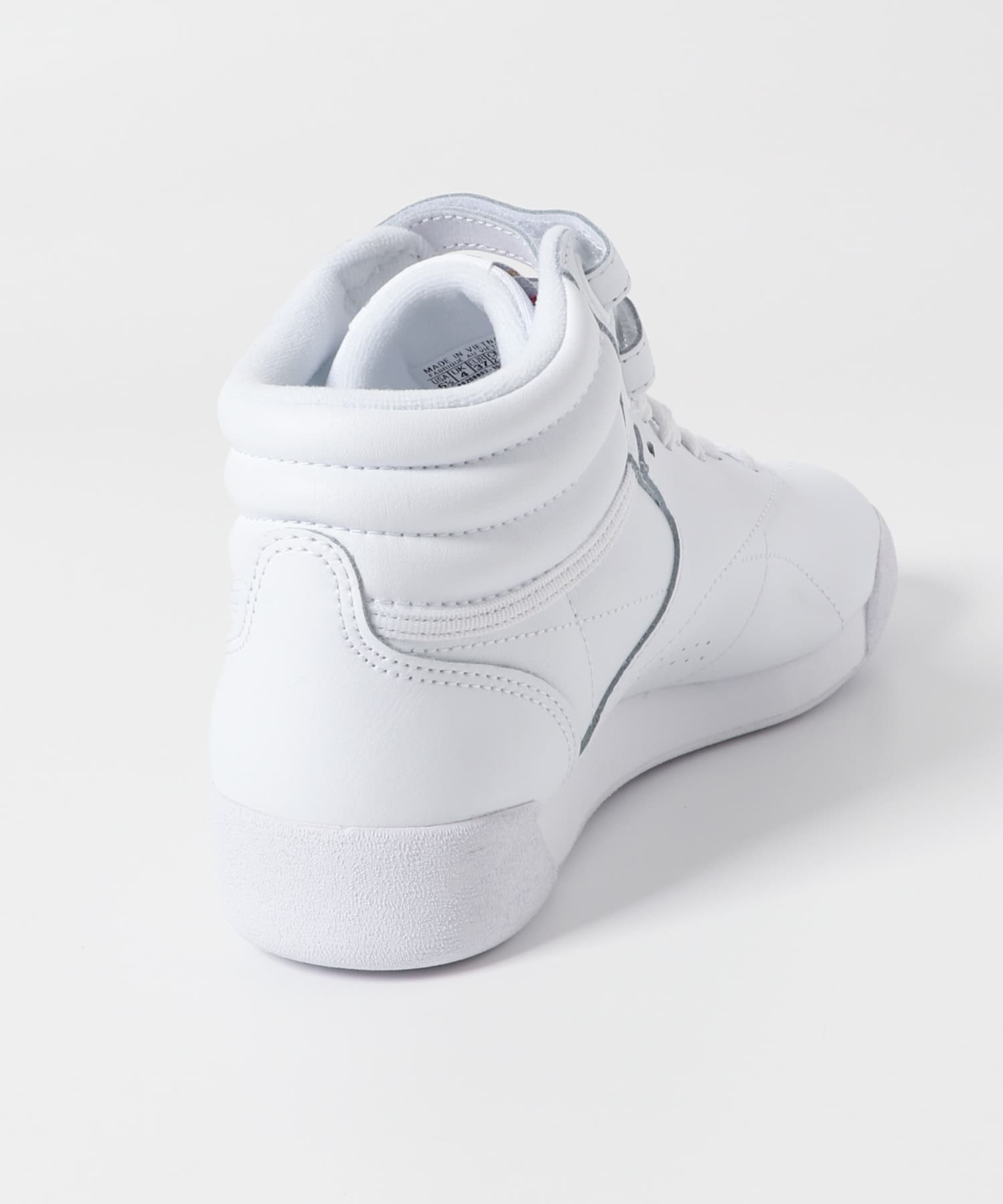 Reebok　FREE STYLE HI ホワイト/シルバー 23.5