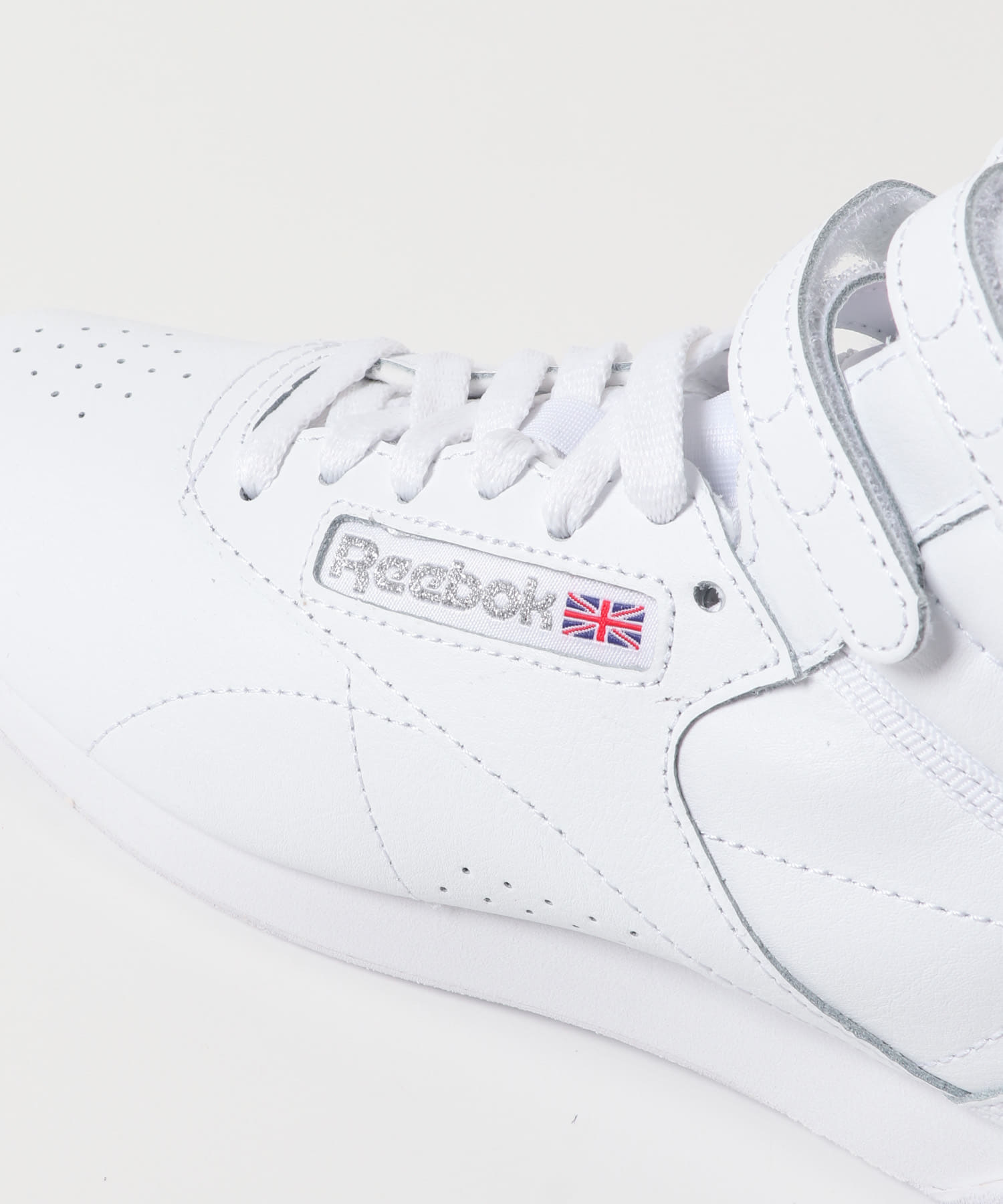 Reebok　FREE STYLE HI ホワイト/シルバー 23.5