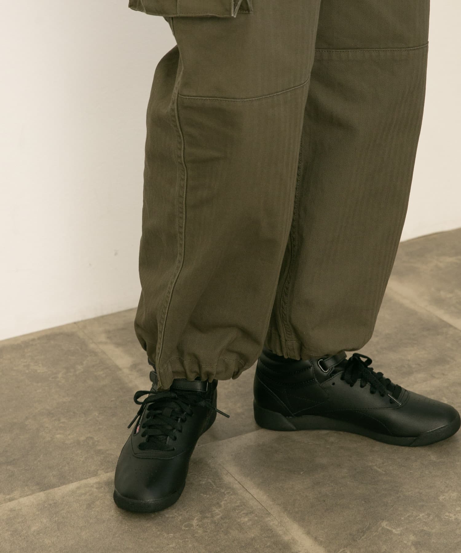 Reebok　FREE STYLE HI ブラック 23.5