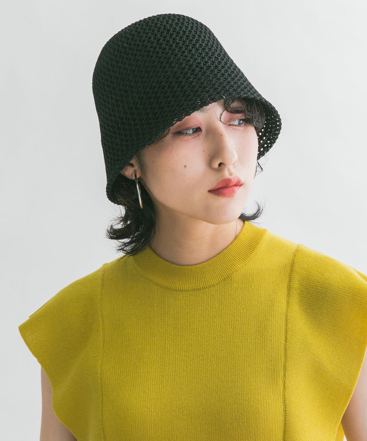 CONTROL FREAK　透かしサーモハット BLACK one