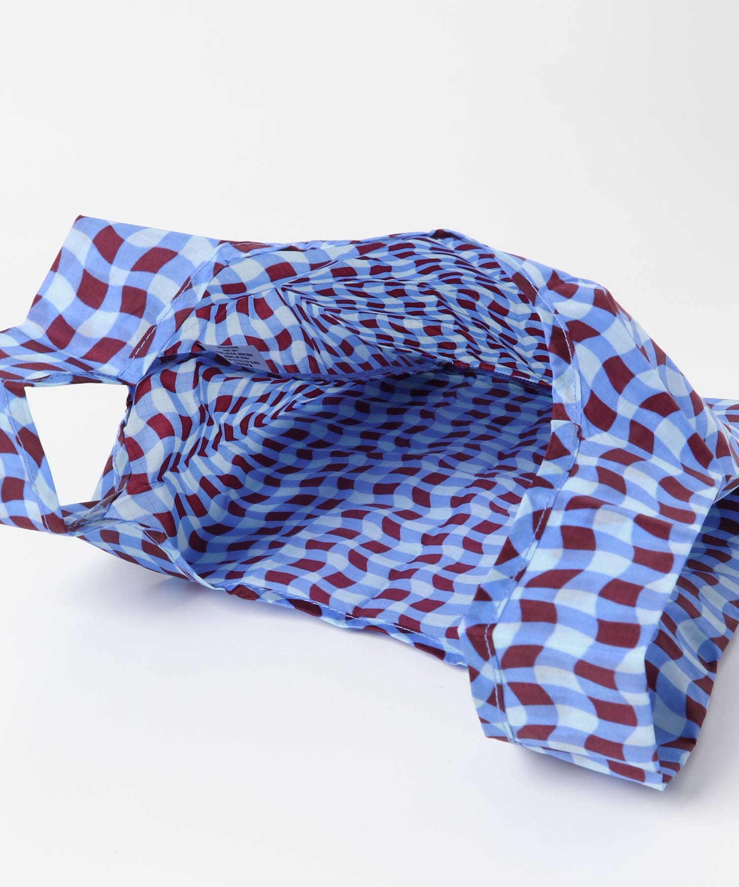 BAGGU　BABYBAGGU ギンガムブルー one