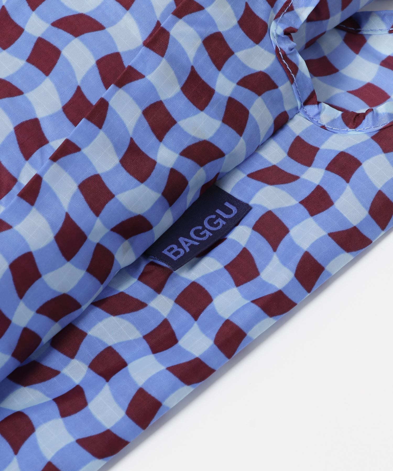 BAGGU　BABYBAGGU ギンガムブルー one