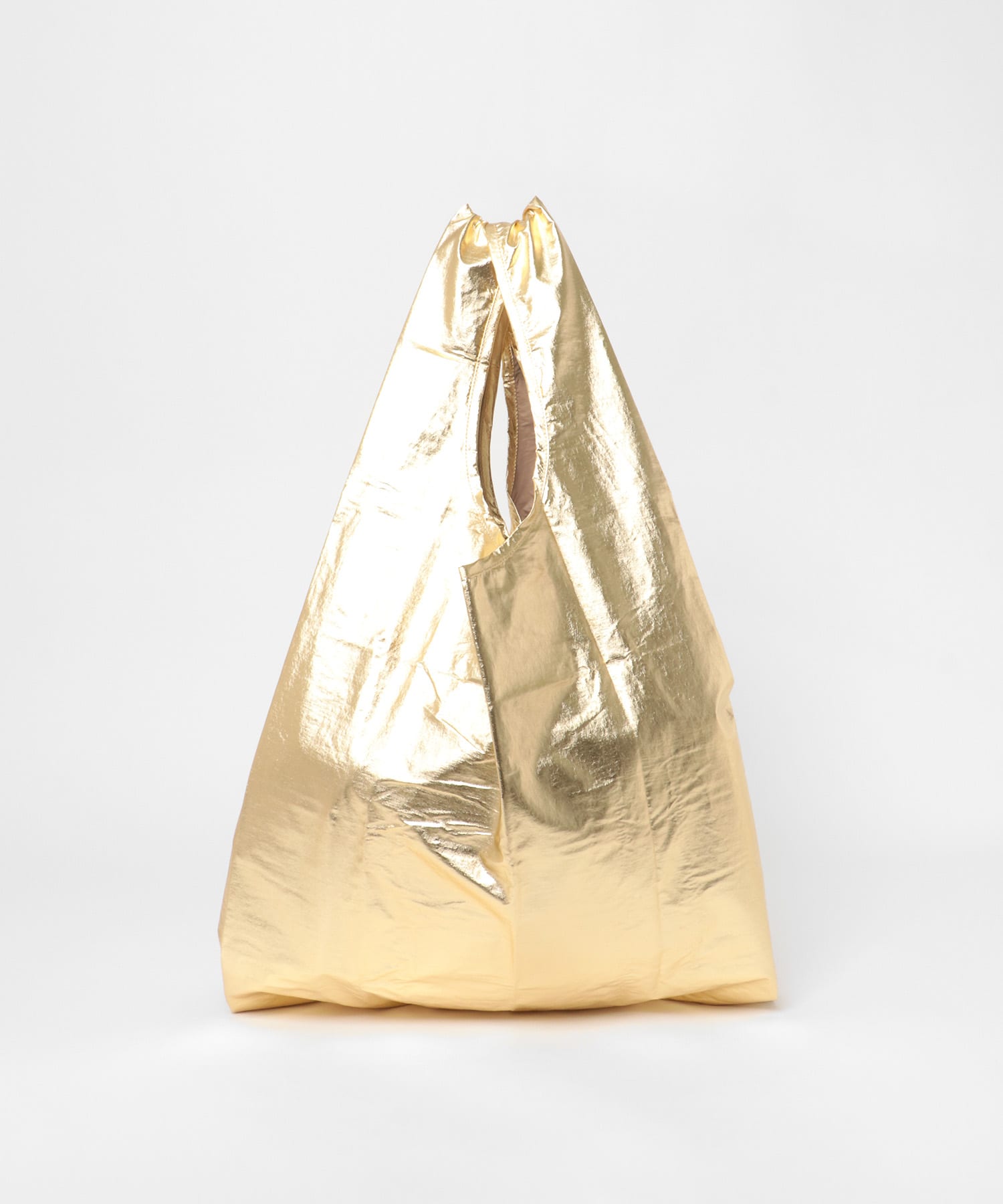 BAGGU　STANDARDBAGGUメタリック ゴールド one