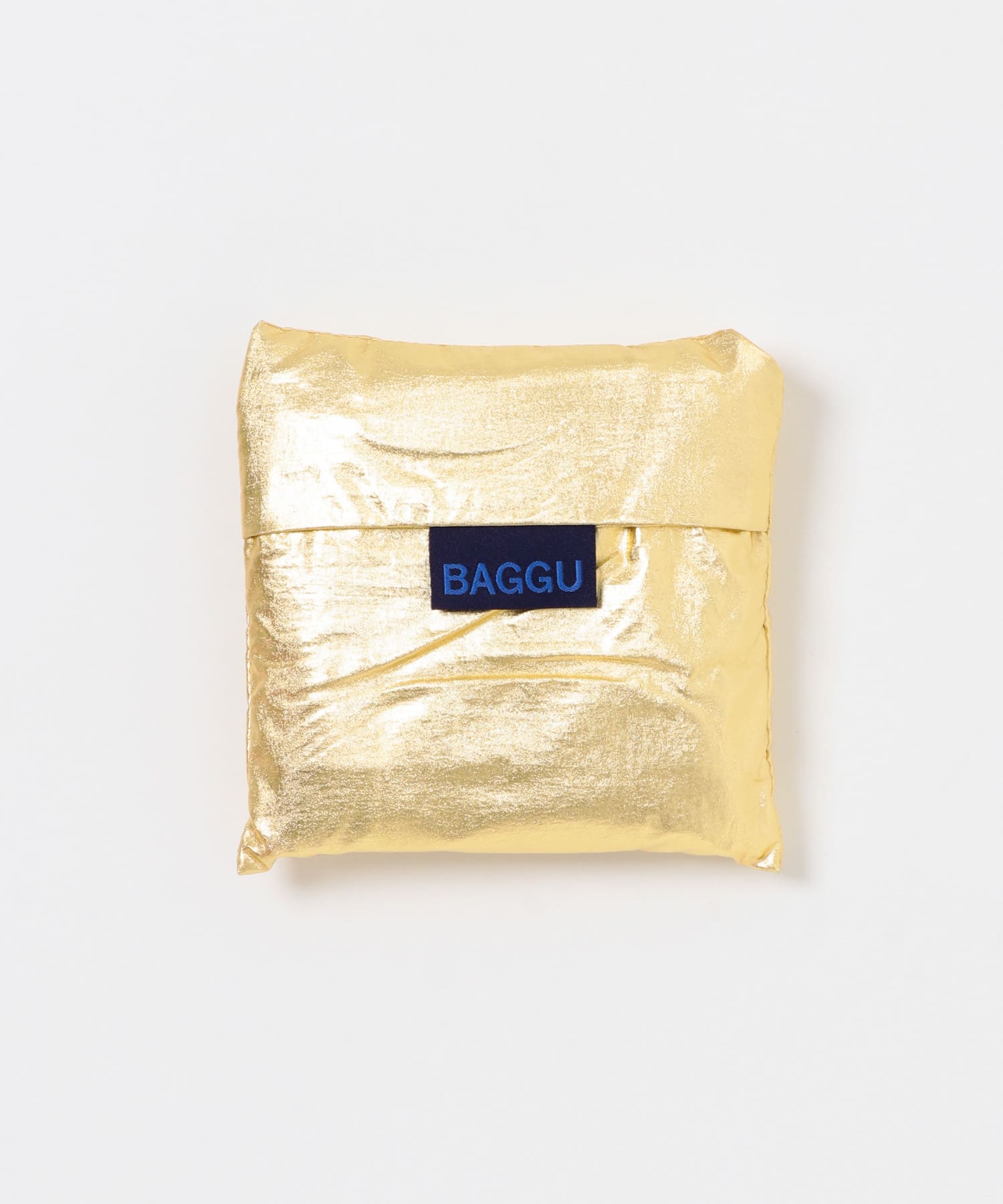 BAGGU　STANDARDBAGGUメタリック ゴールド one