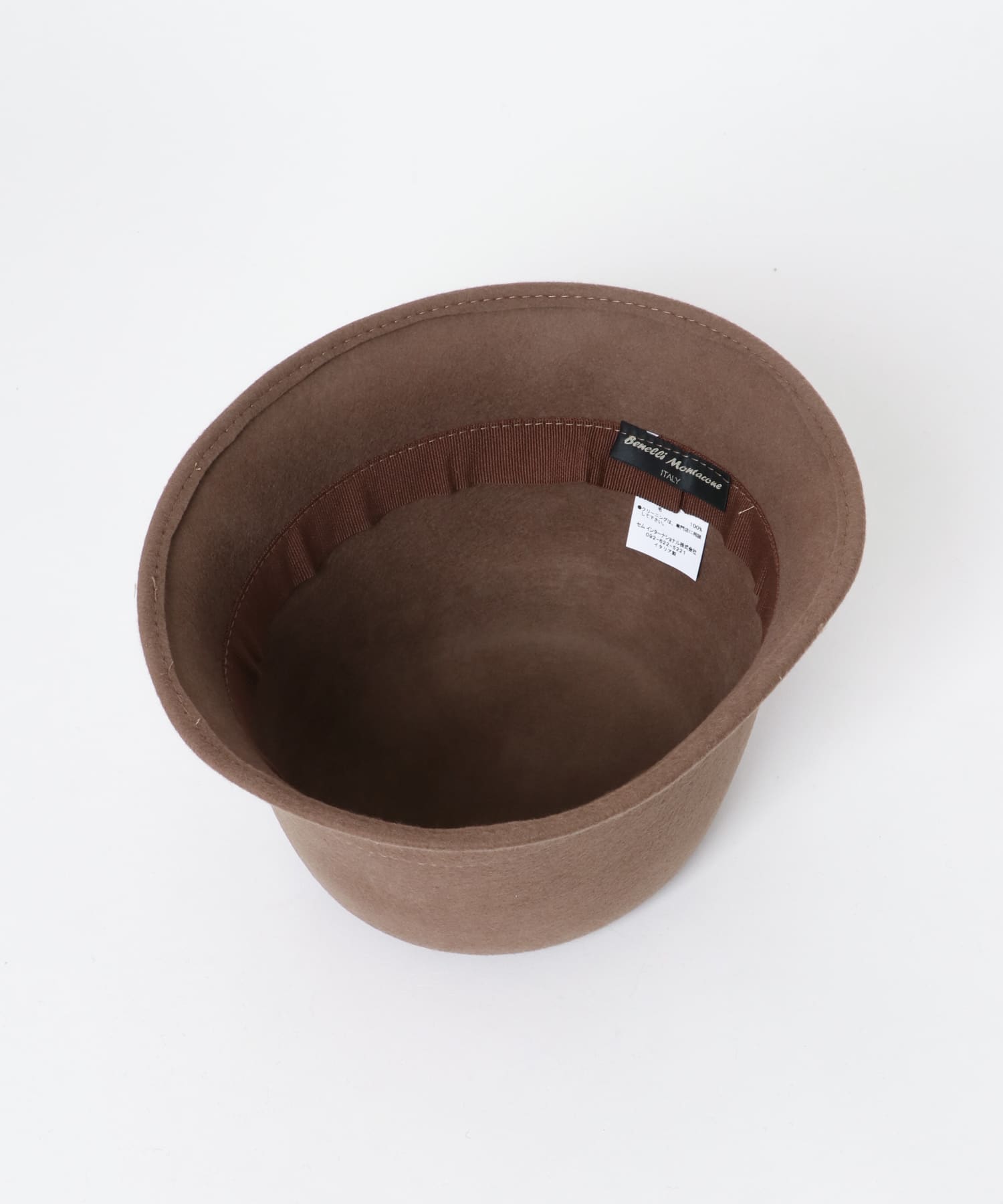 Benelli Montacone　Wool hat MOKA FREE