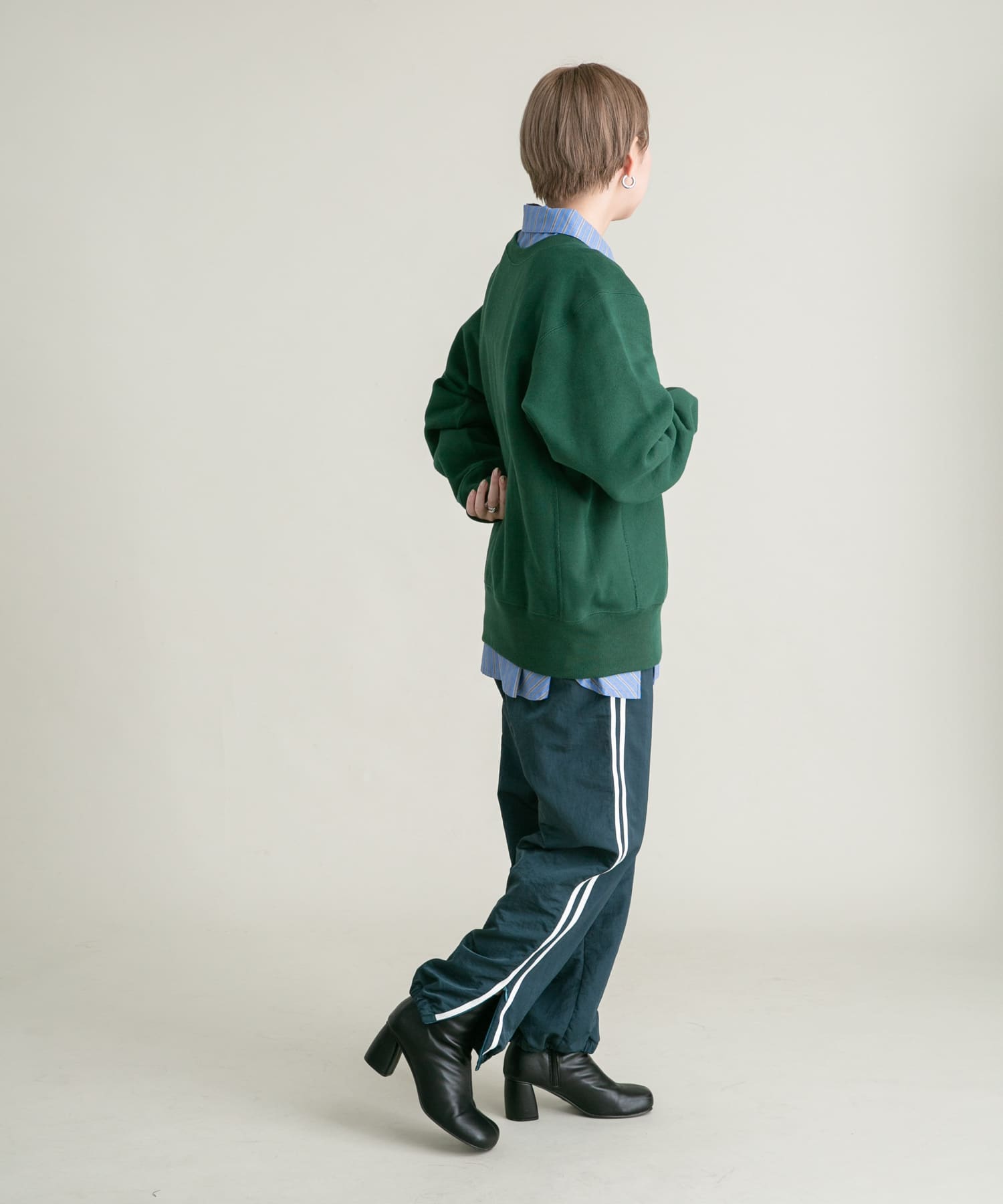 身長：157cm サイズ：L