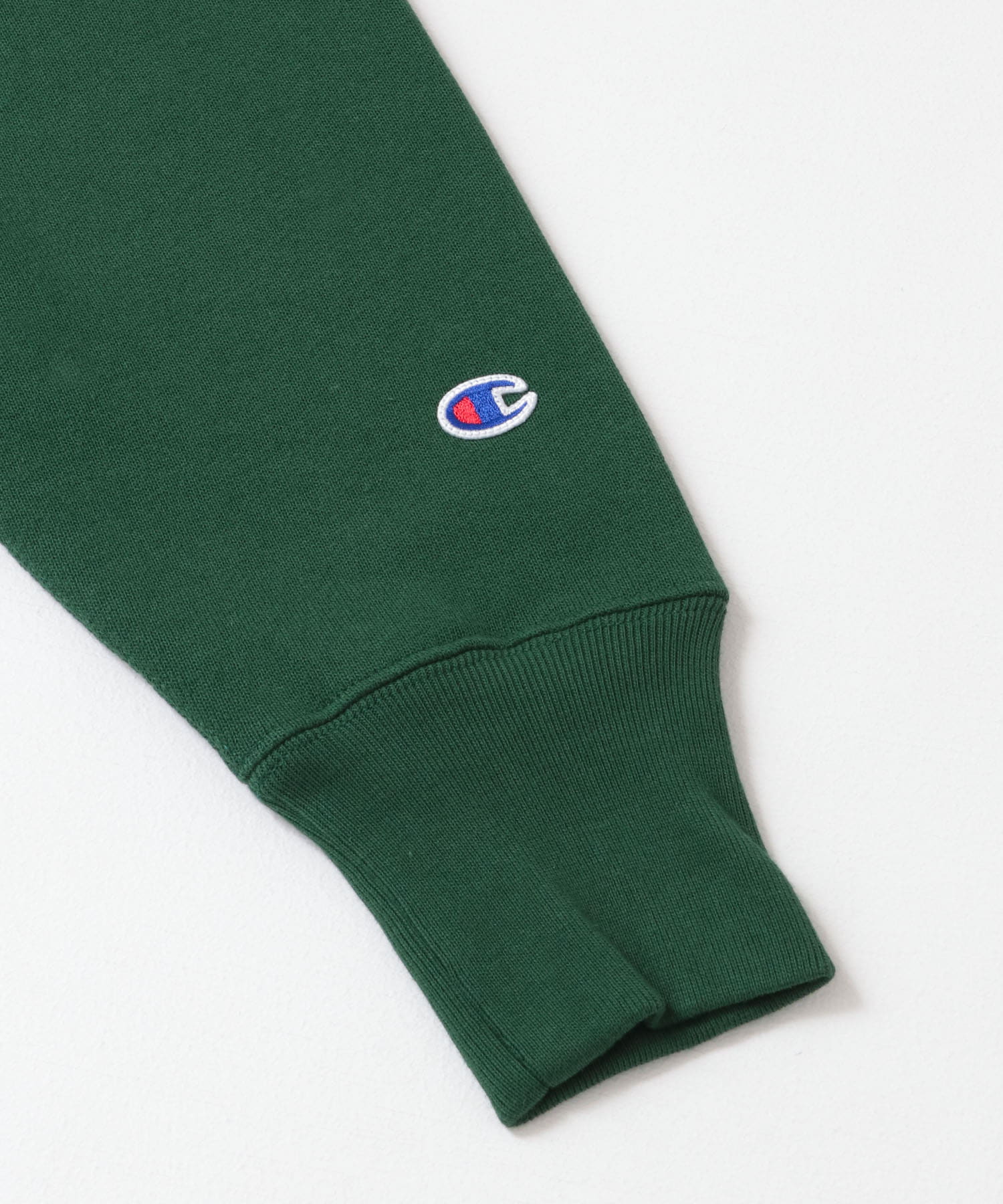 Champion　CREW NECK SWEATSHIRTS ボトルグリーン L