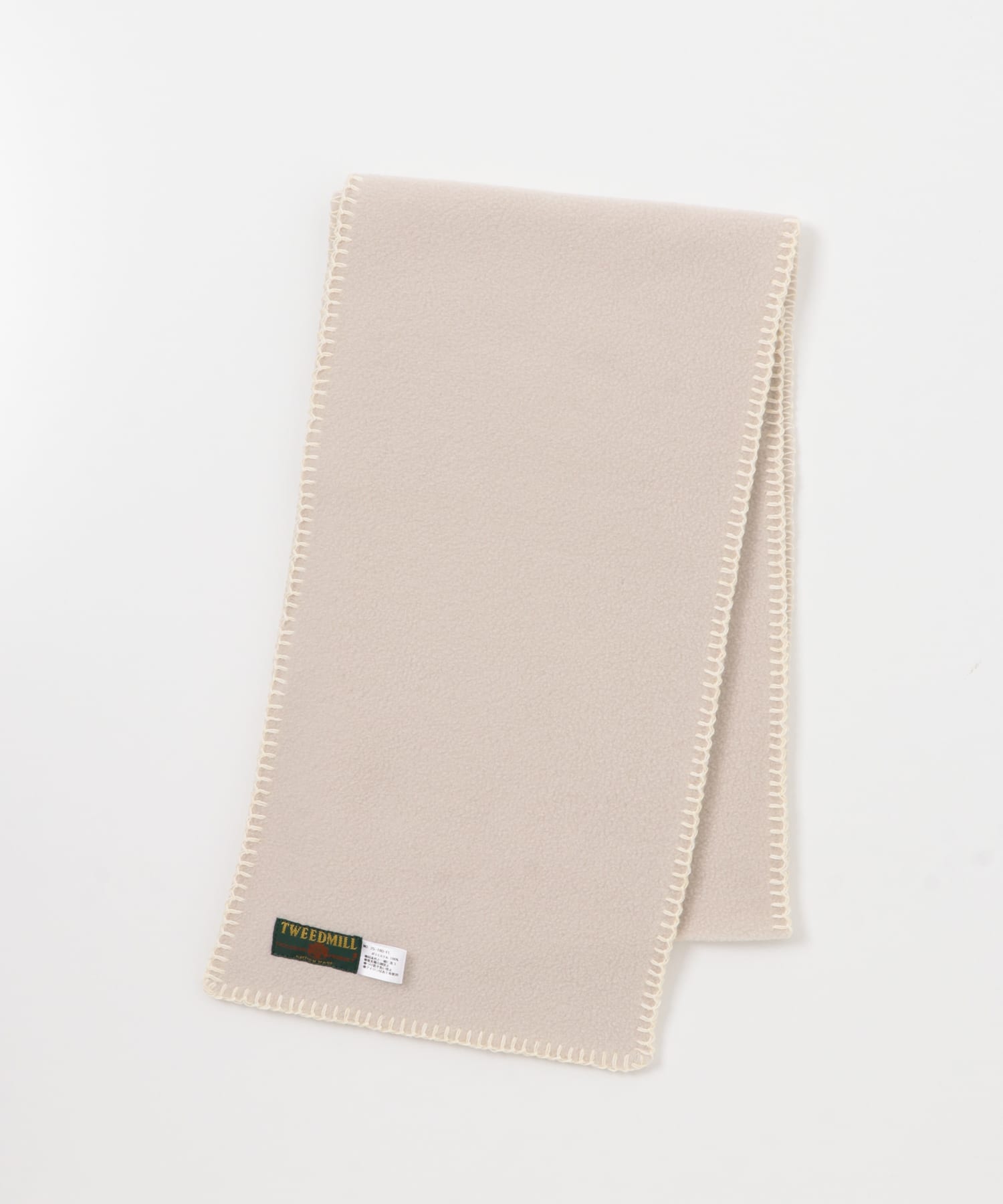 TWEED MILL　Fleece Muffler OATMEAL FREE