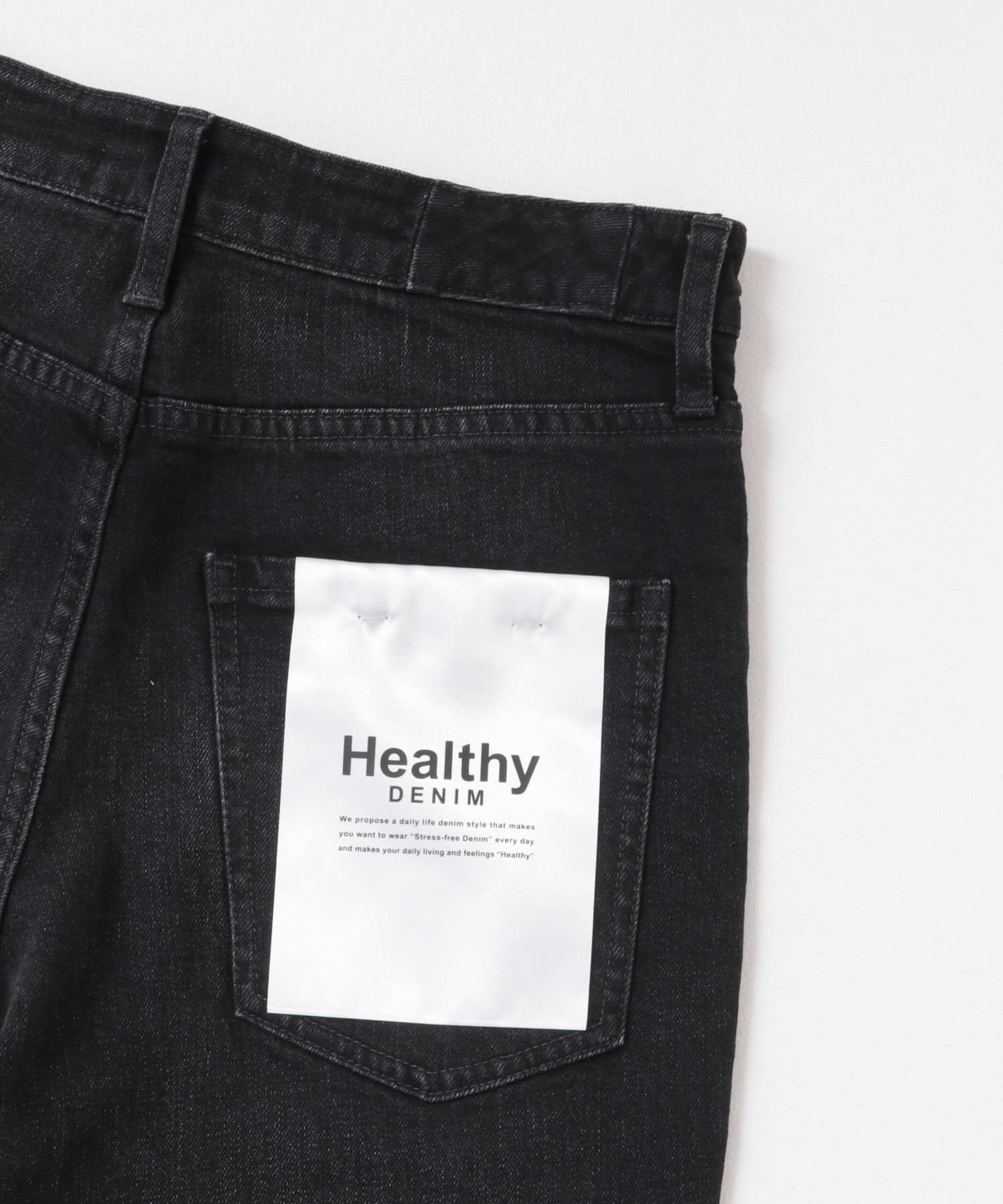 Healthy DENIM　Tallow Black Used XS