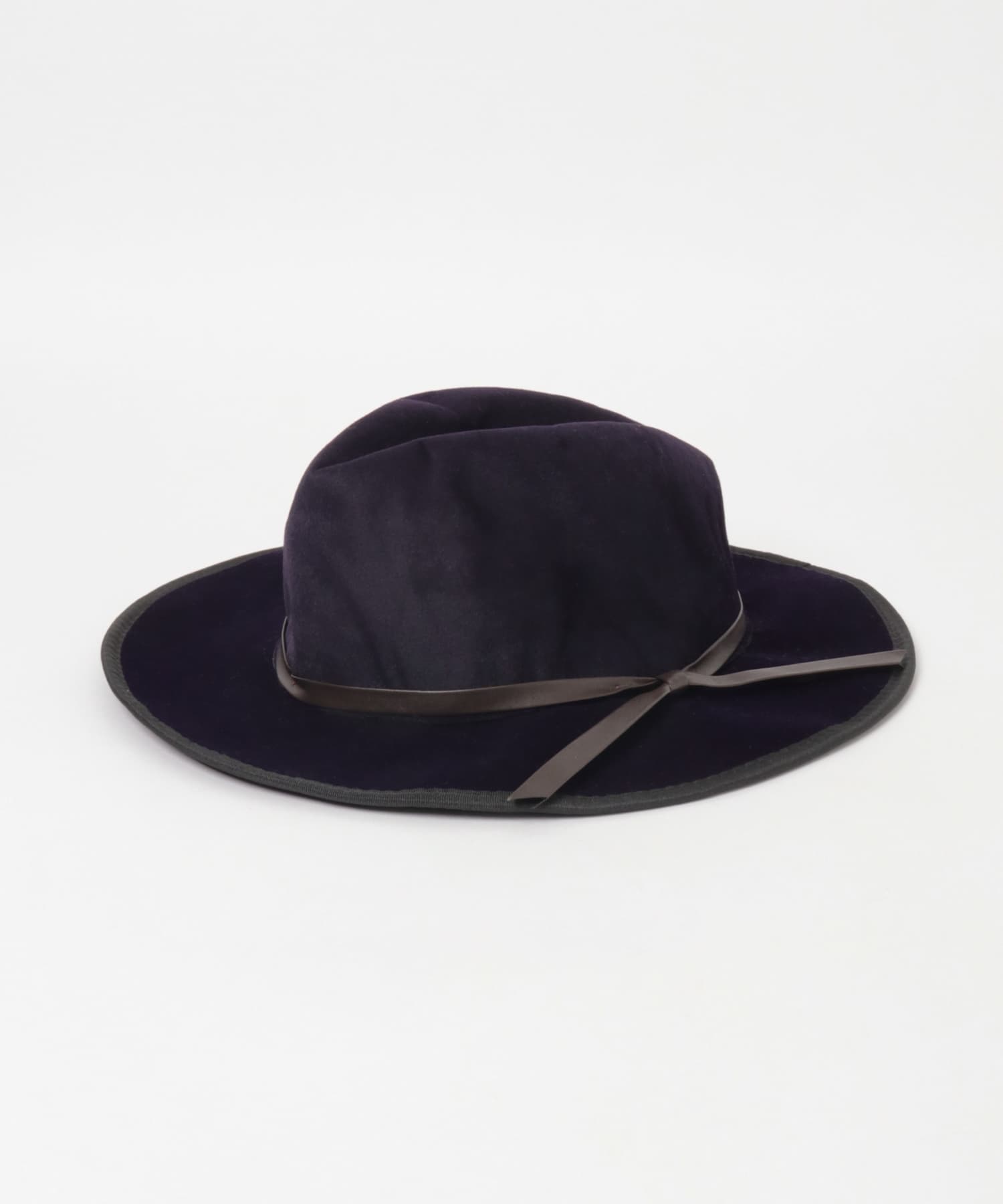 パイピングつば広HAT∴ NAVY one